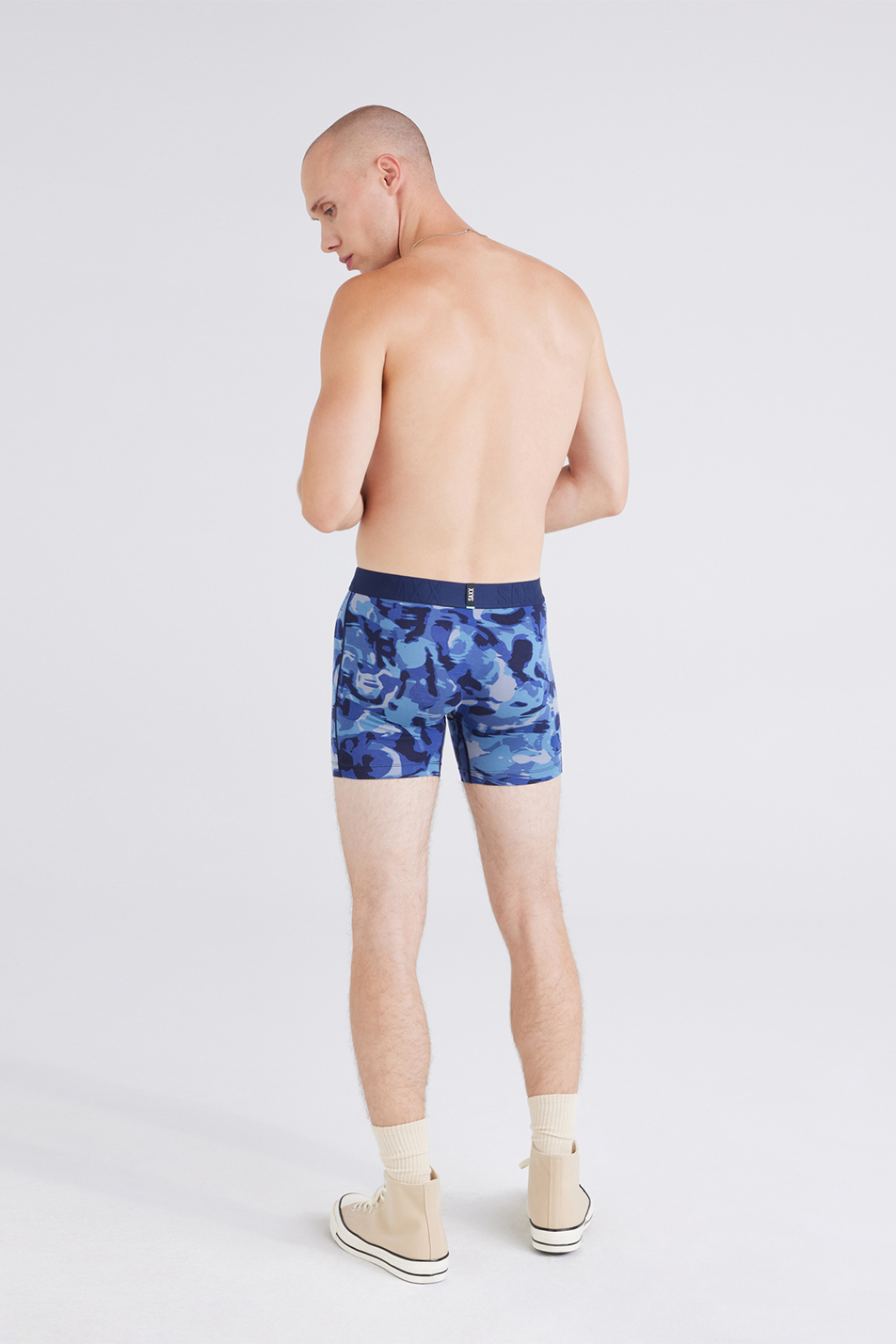 SAXX Men's 2 Pack Boxer Brief Fly DropTemp™ Cooling Cotton