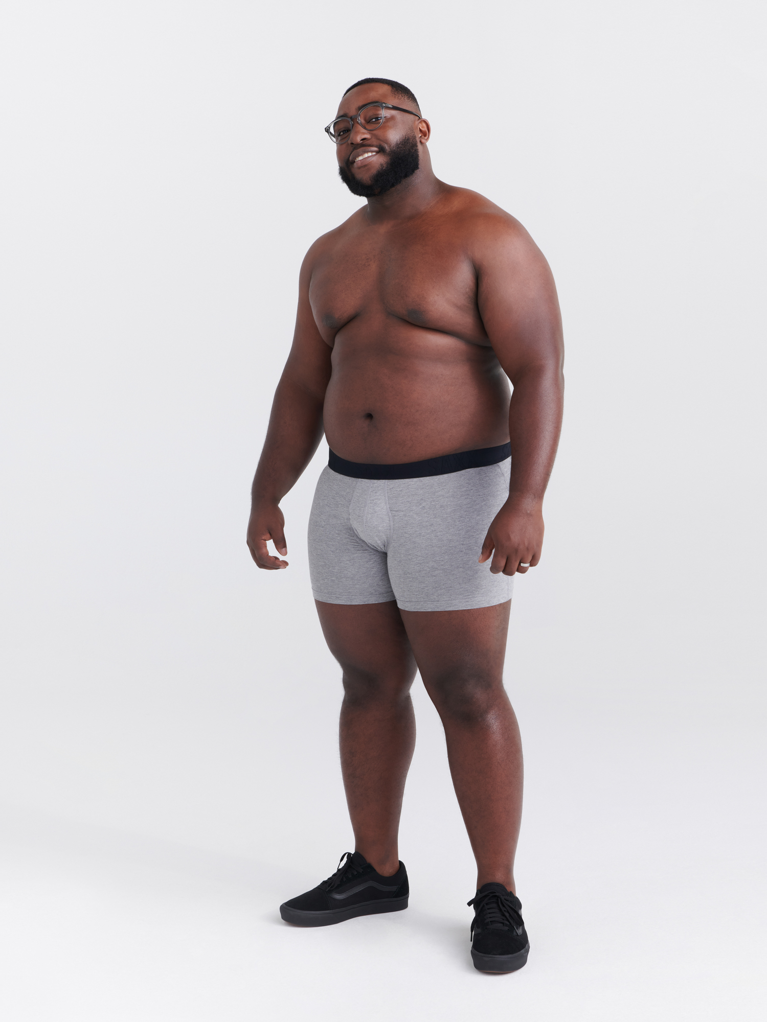 Saxx Men's Boxer Brief DropTemp™ Cooling Cotton Fly