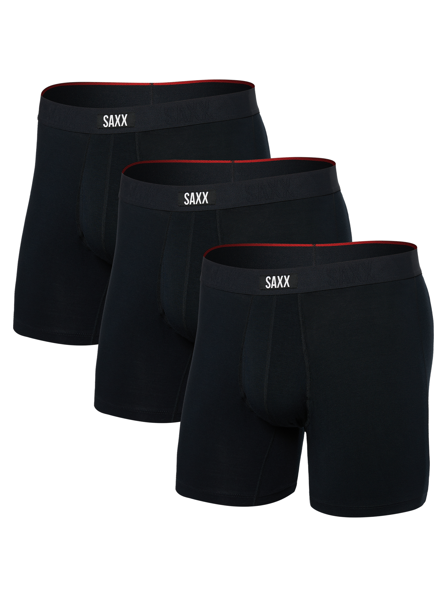 Saxx Men's 3 Pack Boxer Brief Vibe Xtra Fly