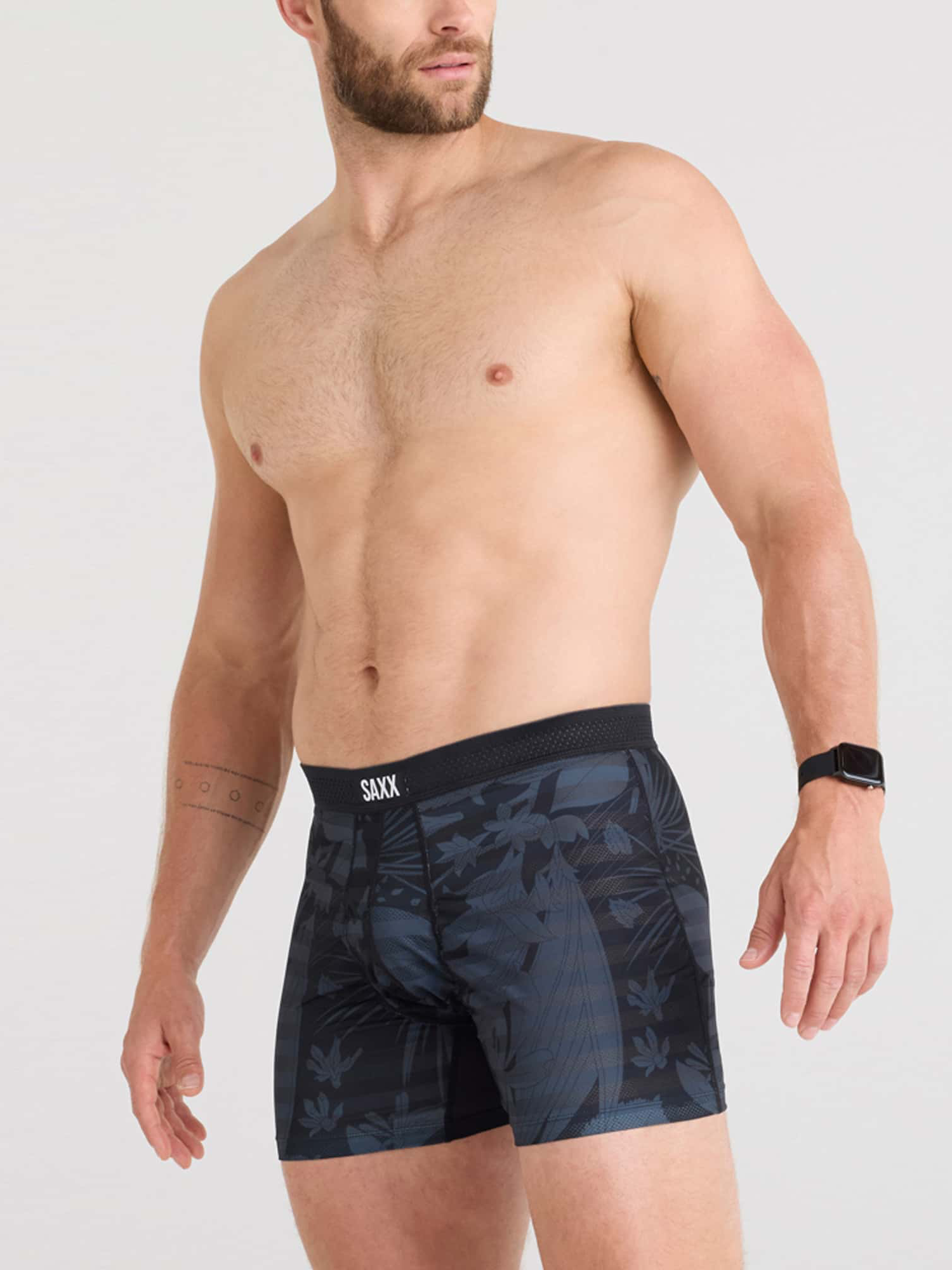 Saxx Men's Boxer Brief DropTemp™ Cooling Mesh Fly