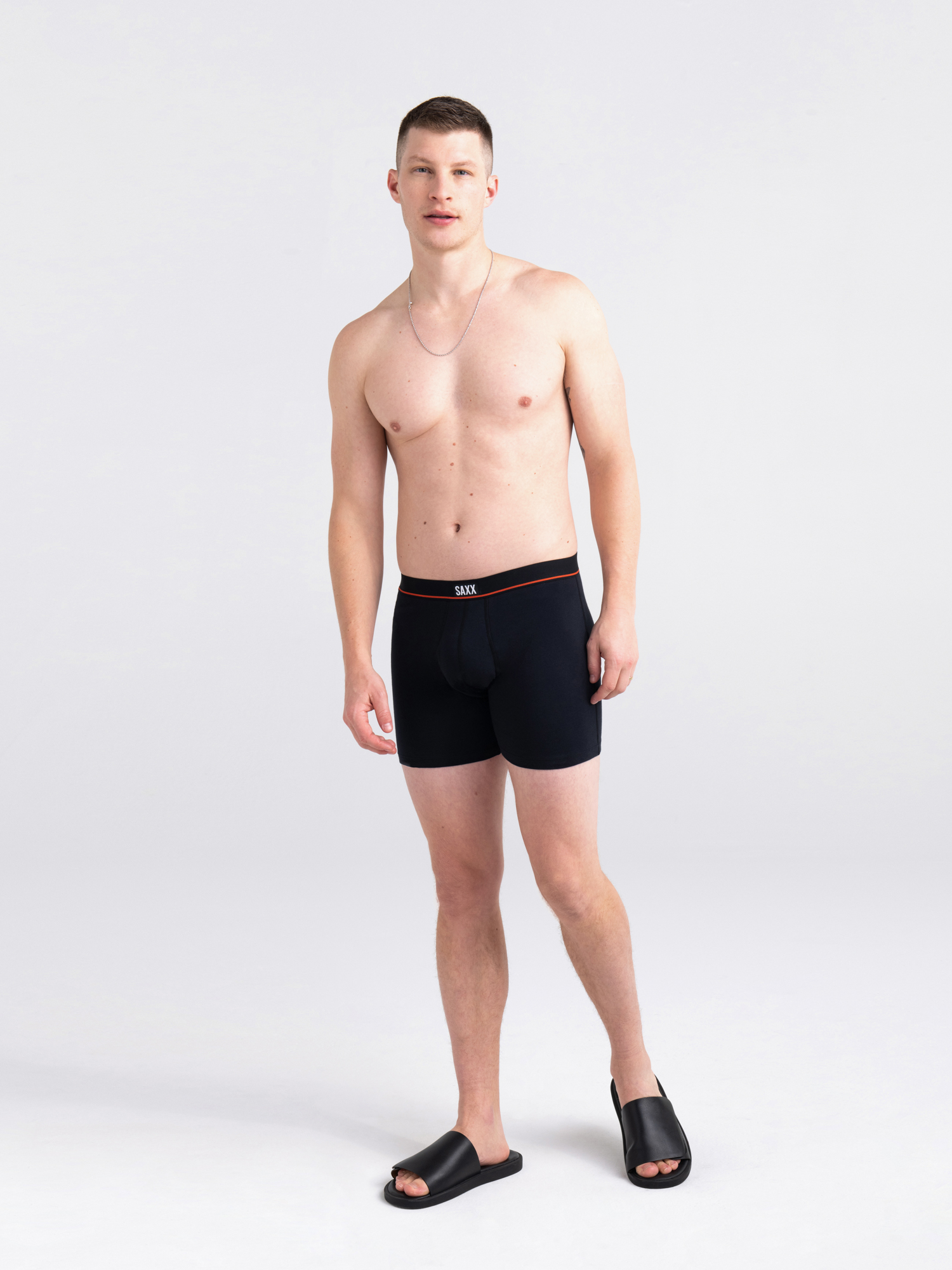 Saxx Men's 2 Pack Boxer Brief Non-Stop Stretch Cotton Fly