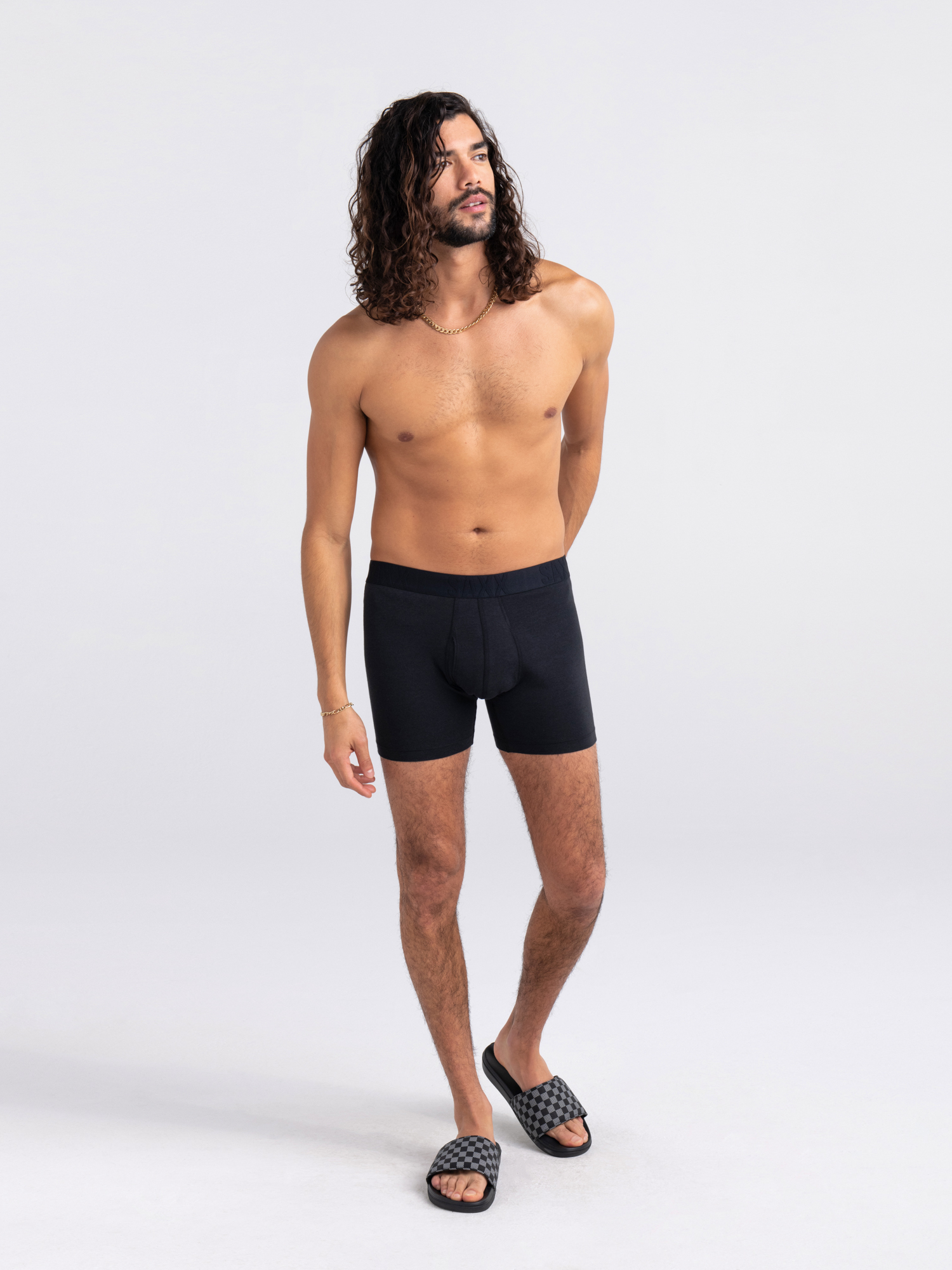 Saxx Men's 3 Pack Boxer Brief Droptemp Cooling Cotton Fly