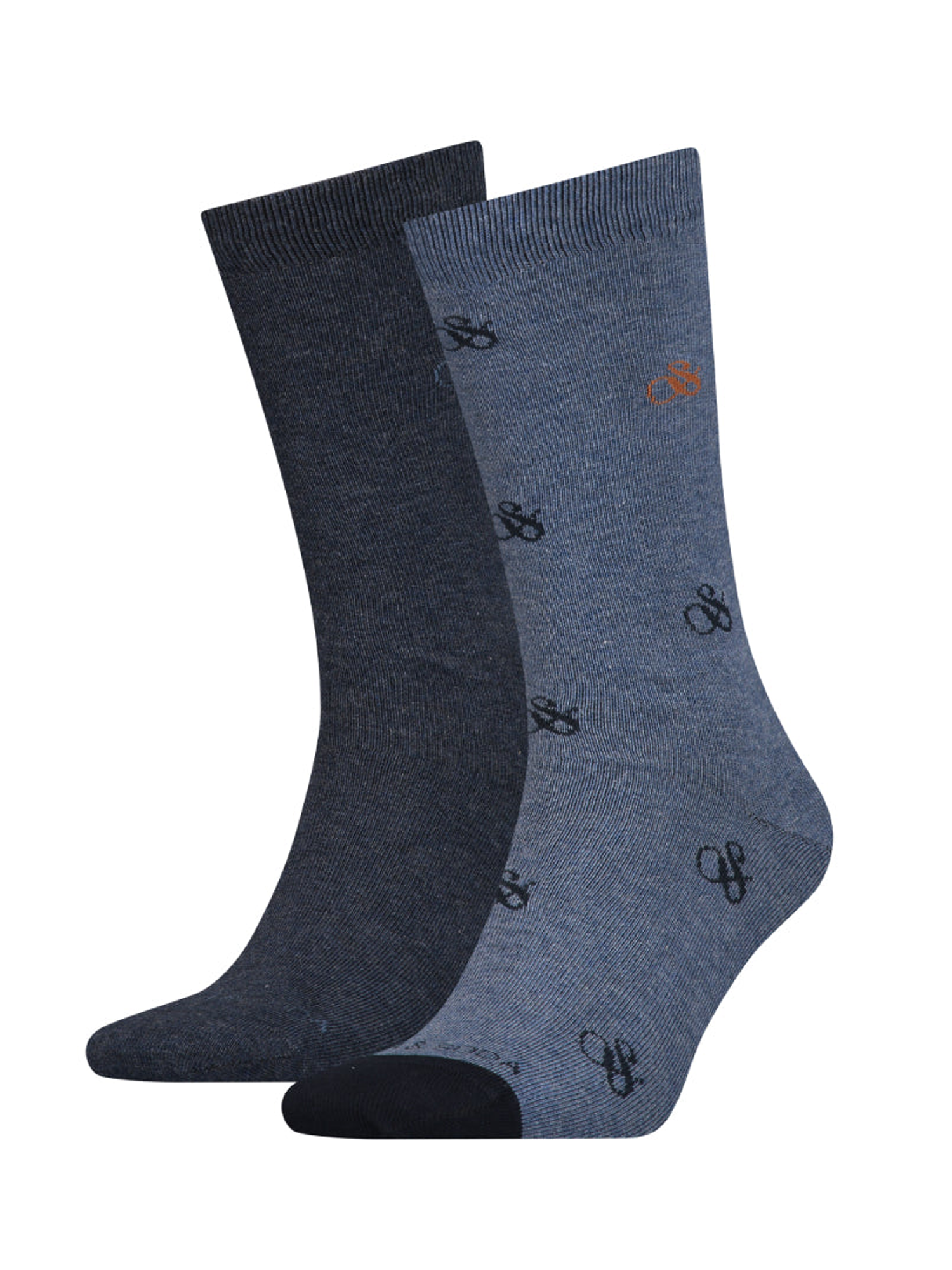 Scotch & Soda 2 Pack Men's Amphersand Classic Sock