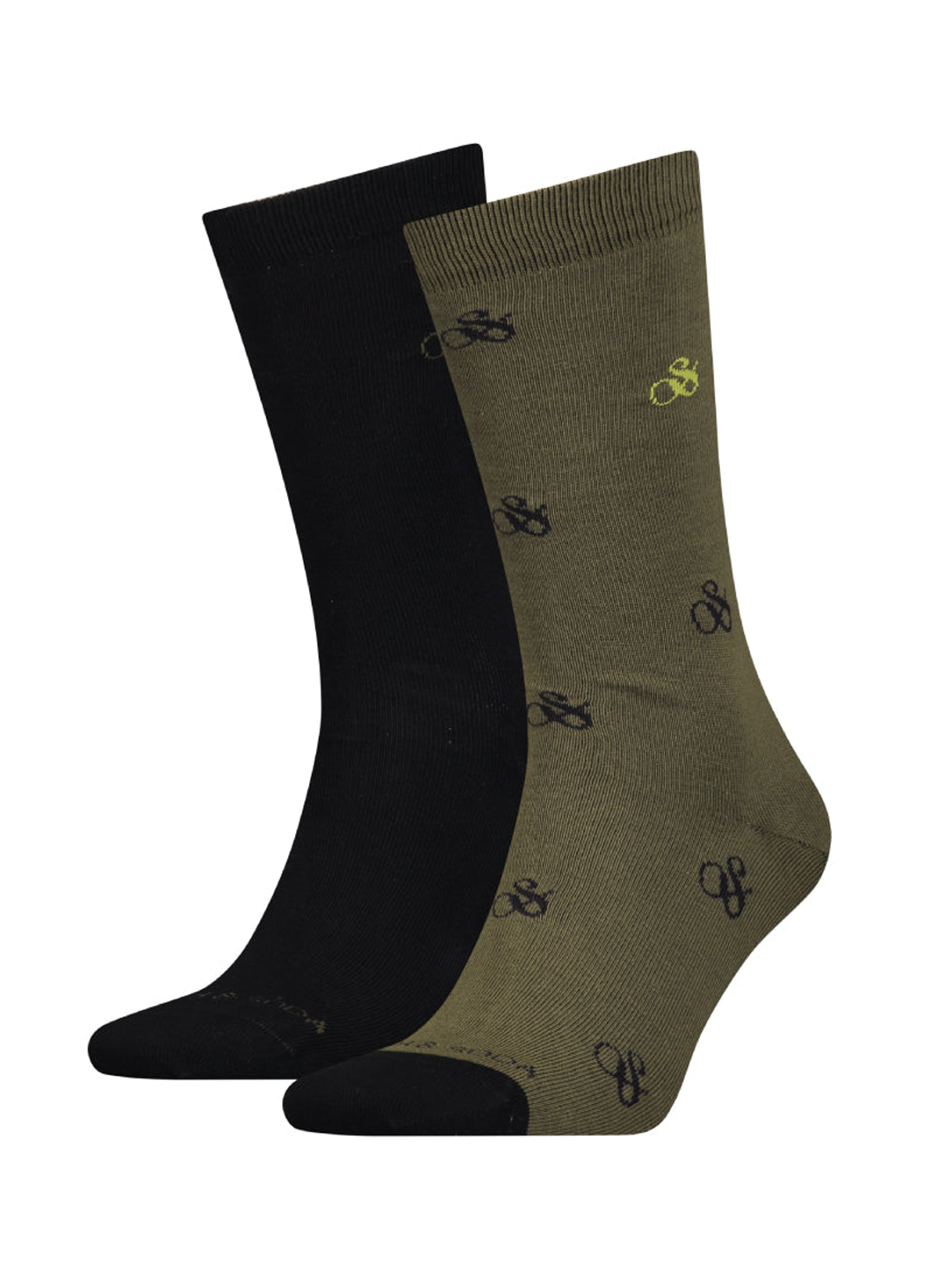 Scotch & Soda 2 Pack Men's Amphersand Classic Sock
