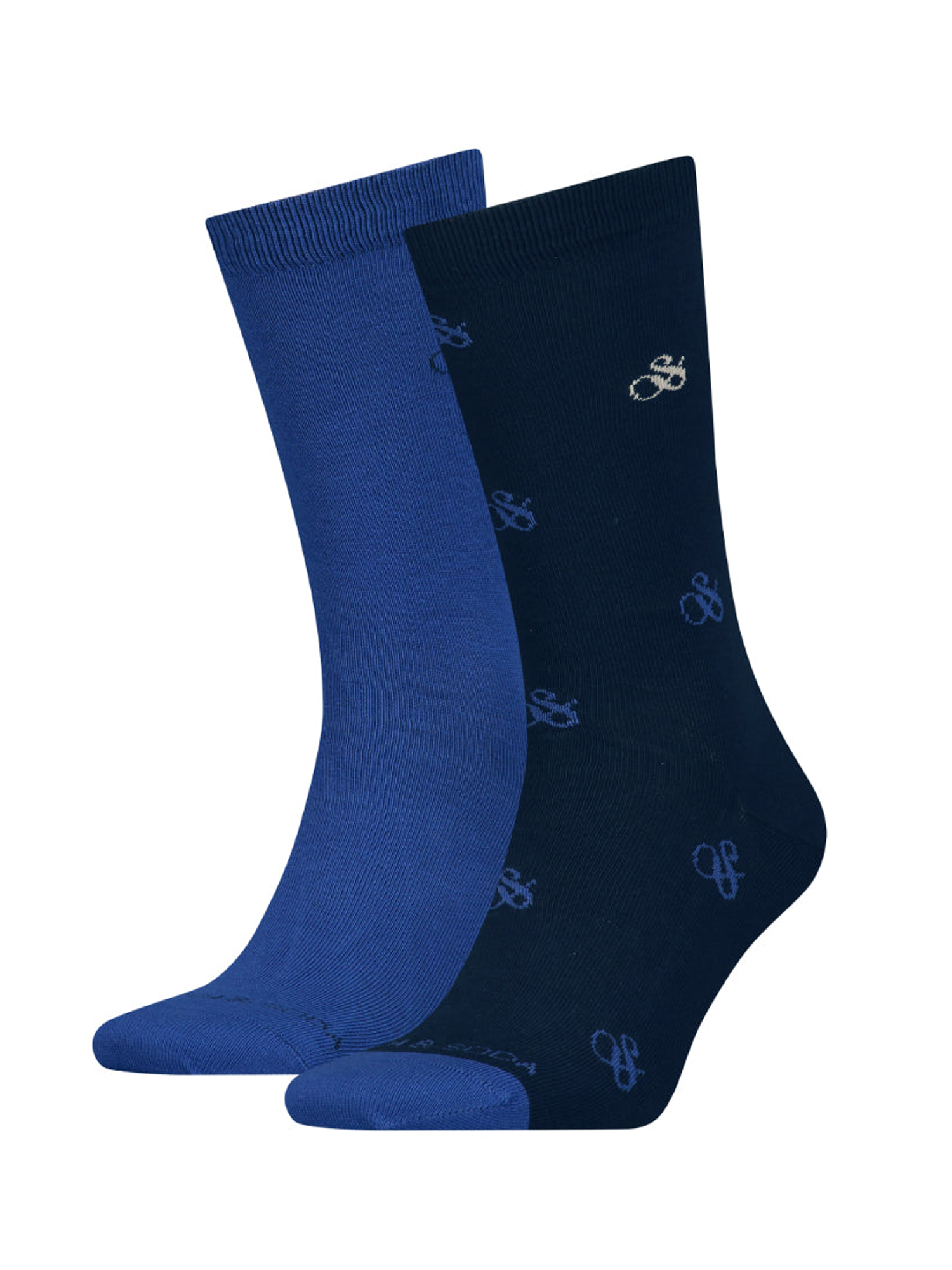Scotch & Soda 2 Pack Men's Amphersand Classic Sock
