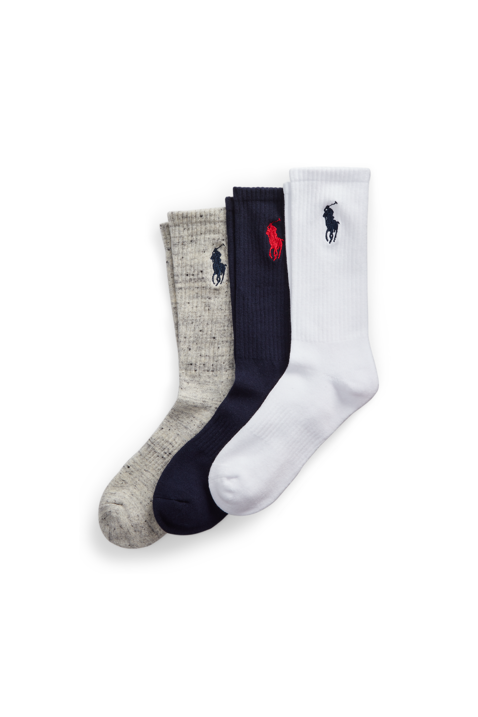 Polo Ralph Lauren Men s Big Pony Crew Sock 3 Pack Pants Socks