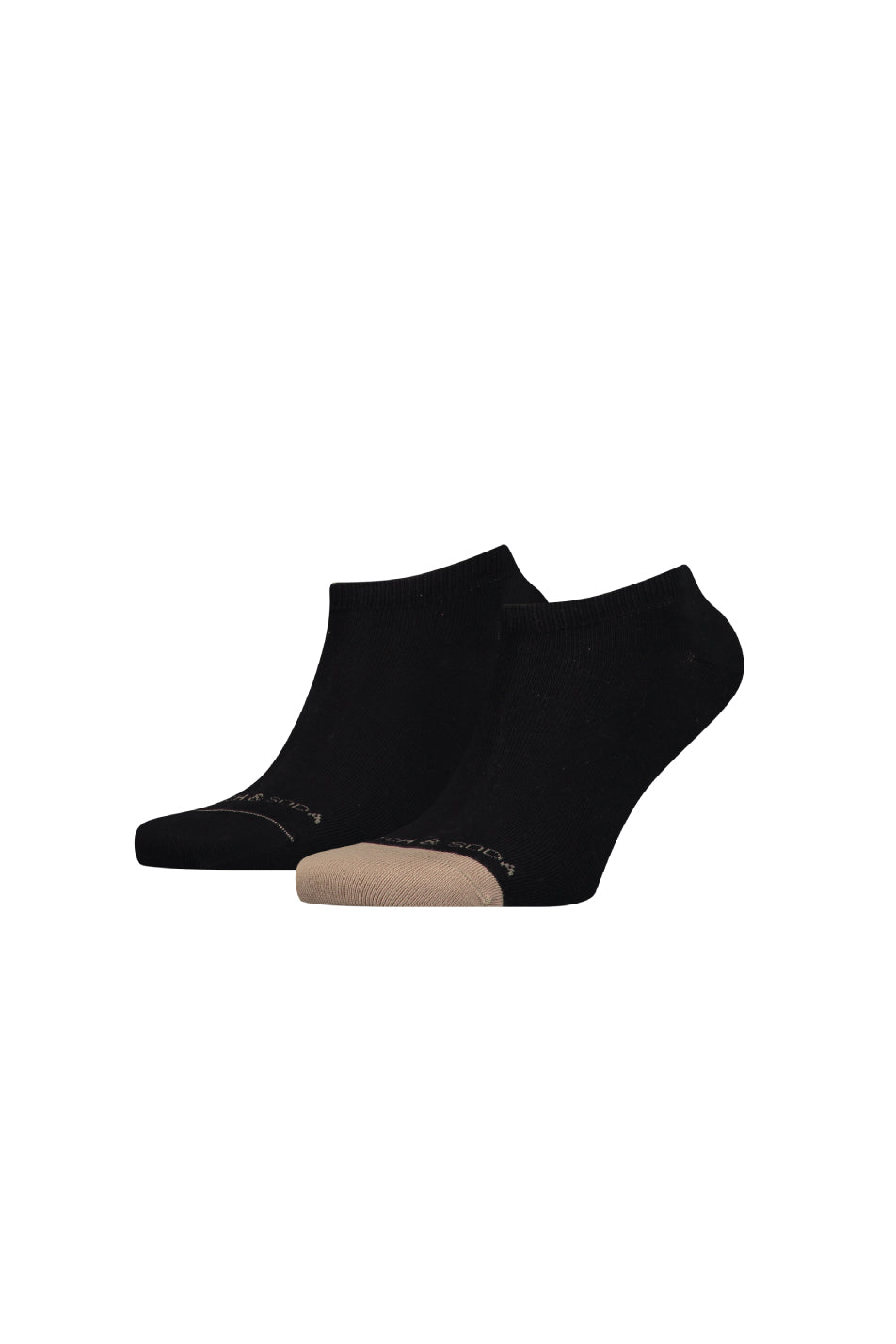 Scotch & Soda 2 Pack Men's Dip Toe Sneaker Sock