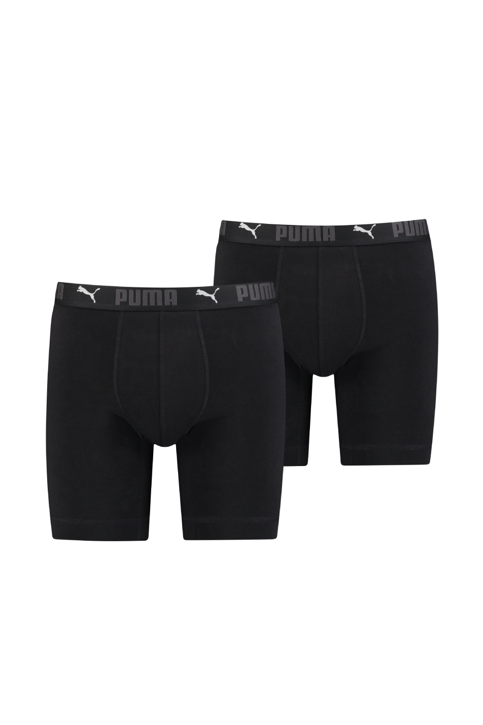 Puma Sport 2 Pack Men's Cotton Long Boxer