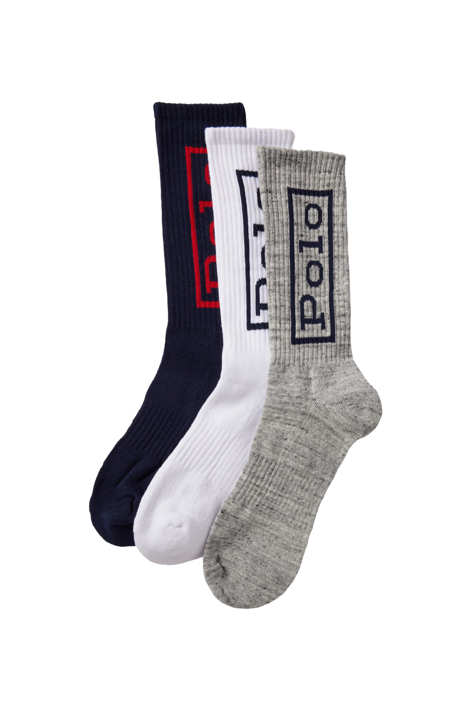 Ralph Lauren 3 Pack Men's Original Logo Sock