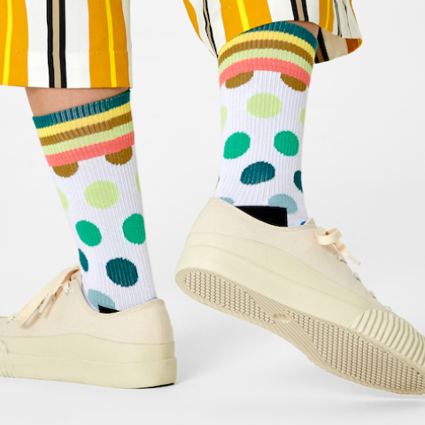Guy wearing Cherry Happy Socks