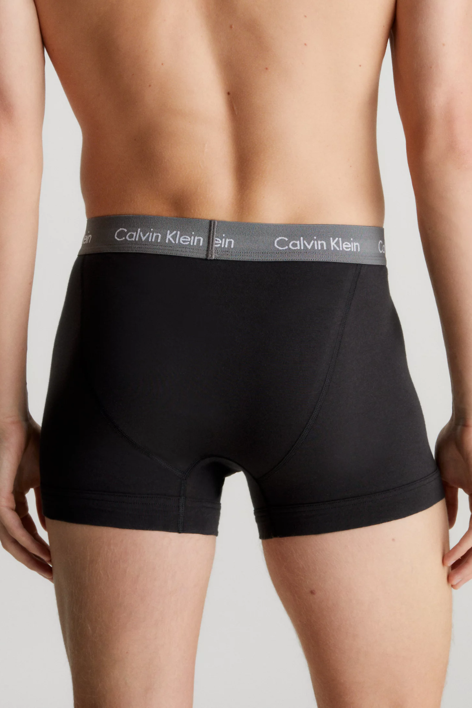 Calvin Klein Men's 3 Pack Cotton Stretch Trunk