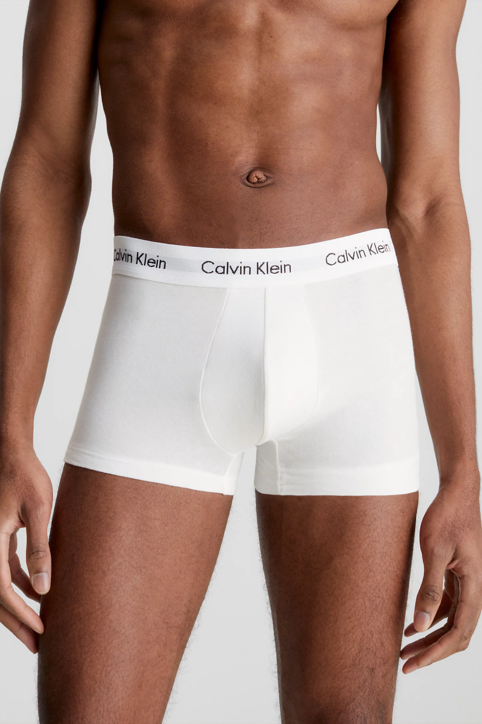 Calvin Klein 3 Pack Men's Cotton Stretch Low Rise Trunks