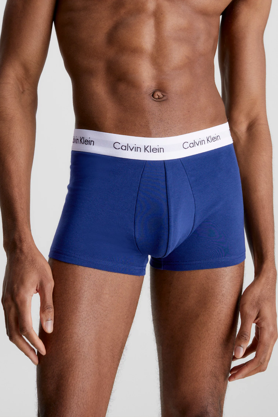 Blue calvin klein boxer top briefs