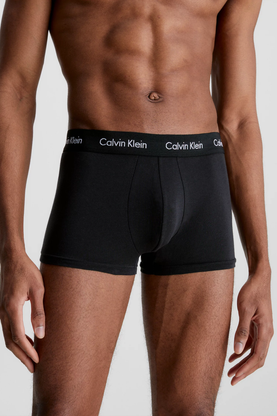 Calvin Klein 3 Pack Men's Cotton Stretch Low Rise Trunks