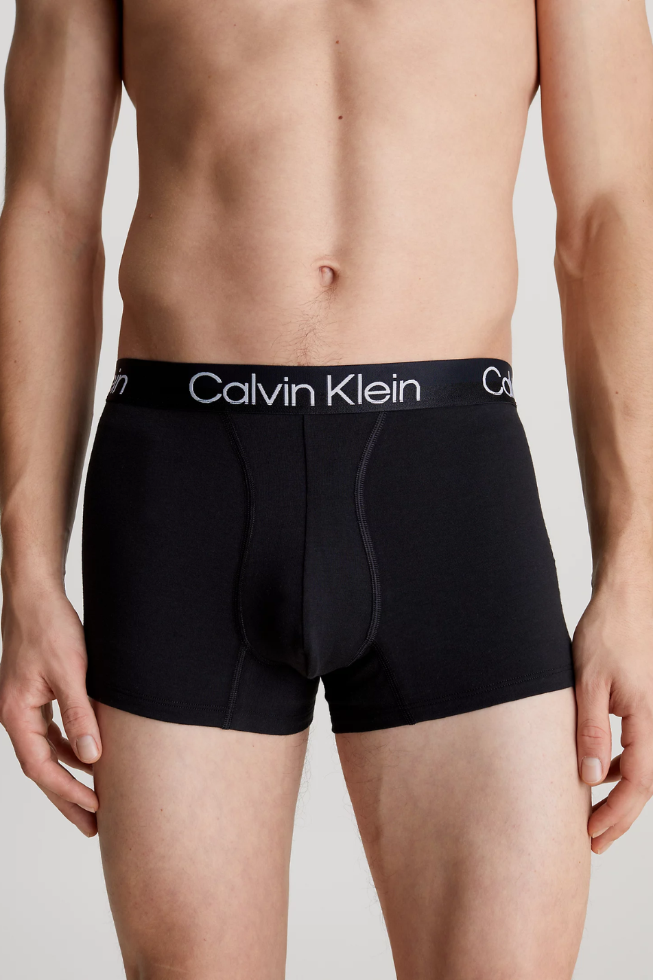 Calvin Klein Men's 3 Pack Modern Structure Cotton Trunk