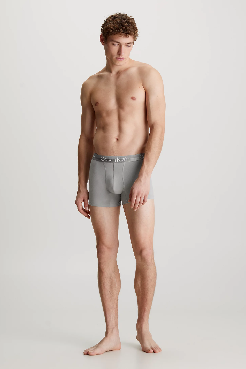 Calvin Klein Men's 3 Pack Modern Structure Cotton Trunk