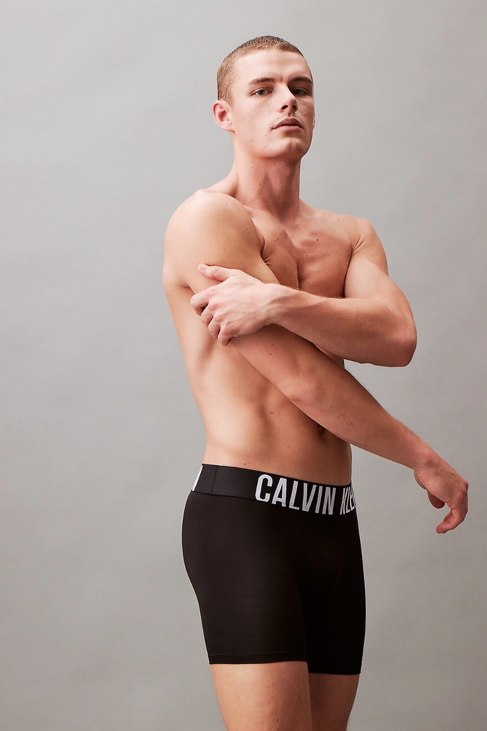 Calvin Klein 3 Pack Men s Intense Power Microfiber Boxer Brief Pants Socks