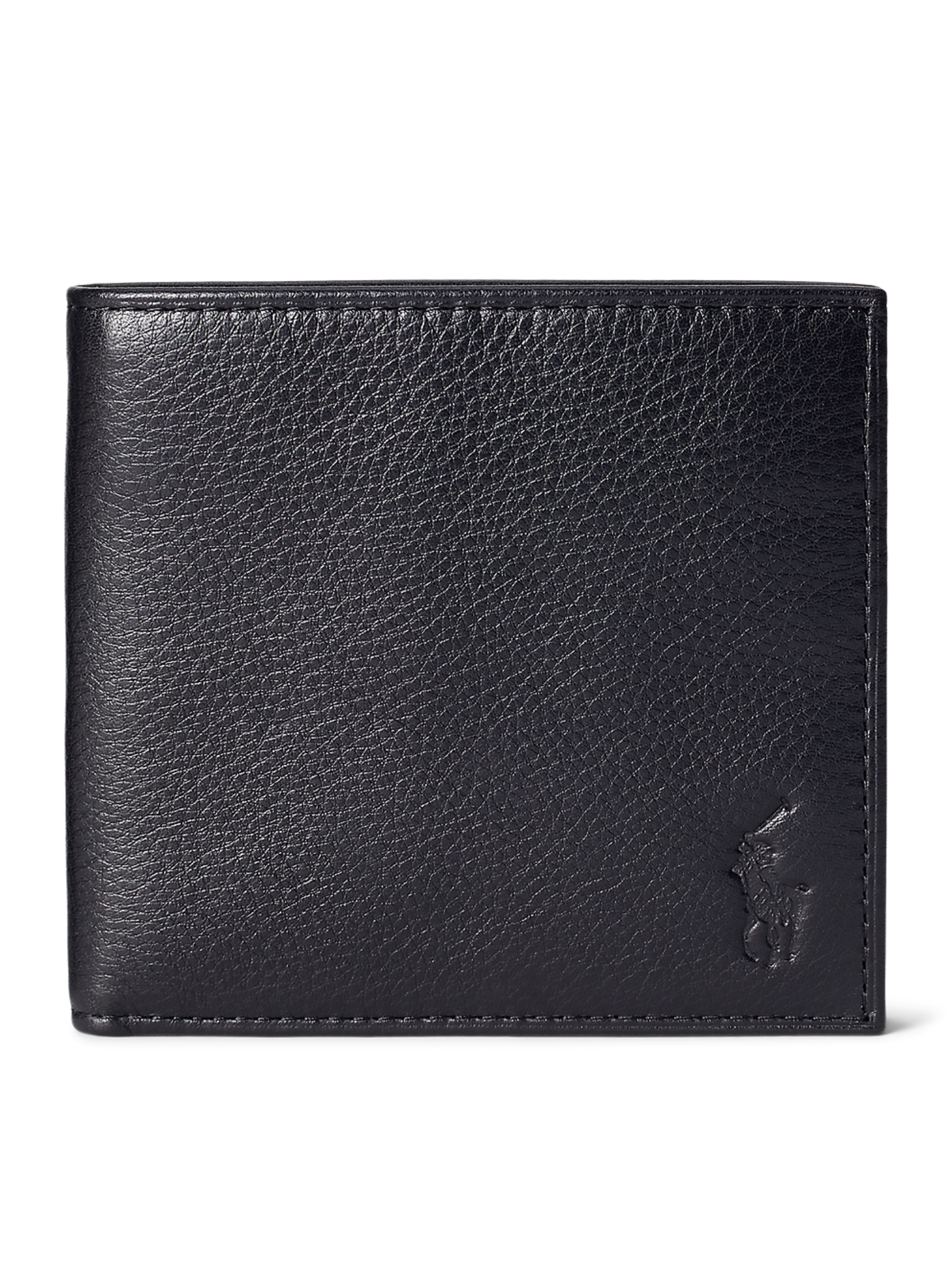 Polo Ralph Lauren Pebbled Leather Billfold Wallet