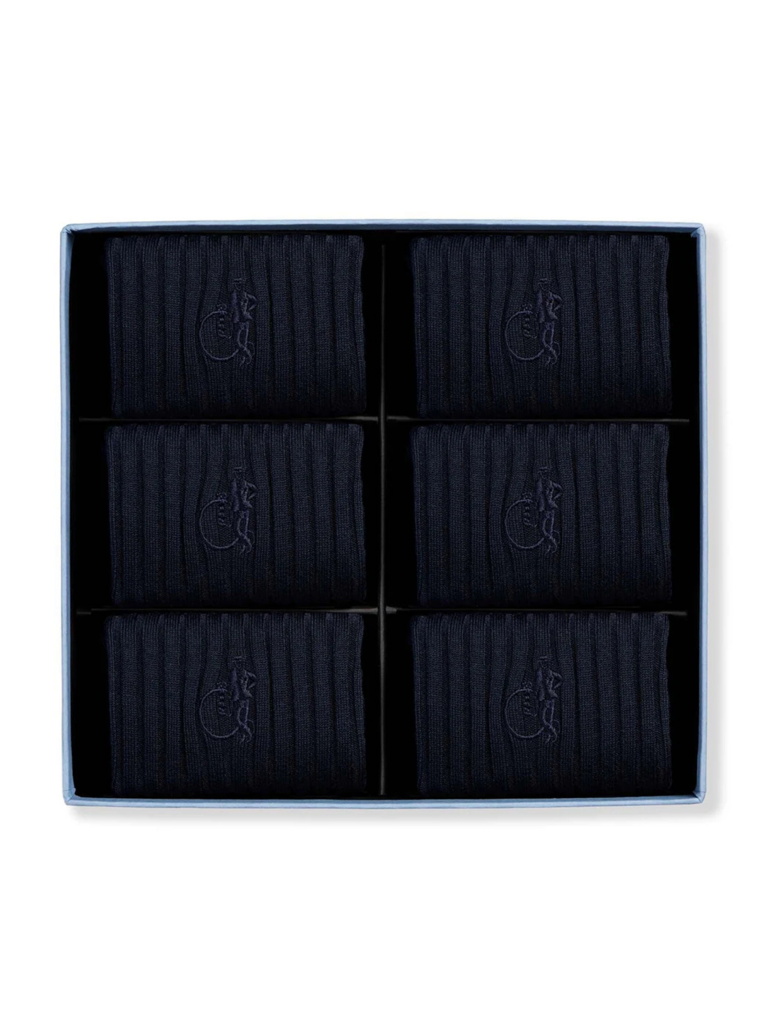 London Sock Co. Simply Navy - 6 Pairs