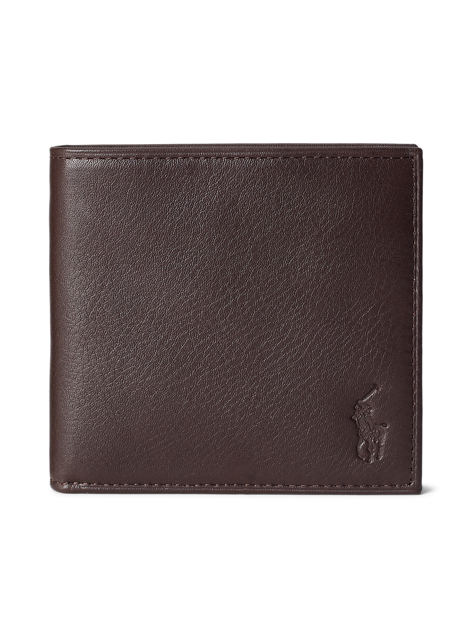 Polo Ralph Lauren Pebbled Leather Billfold Wallet