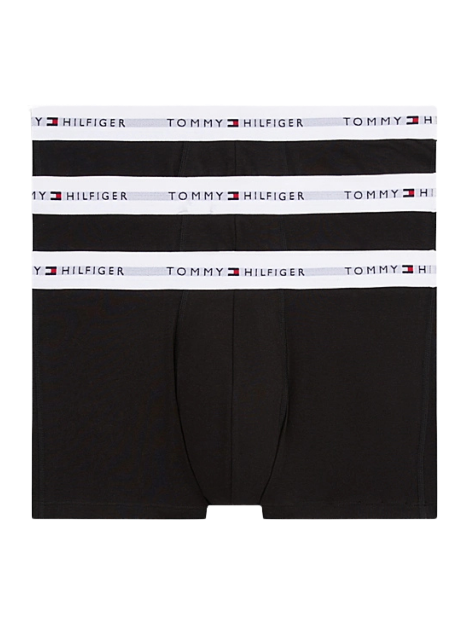 Tommy Hilfiger 3-Pack Signature Repeat Logo Waistband Trunks