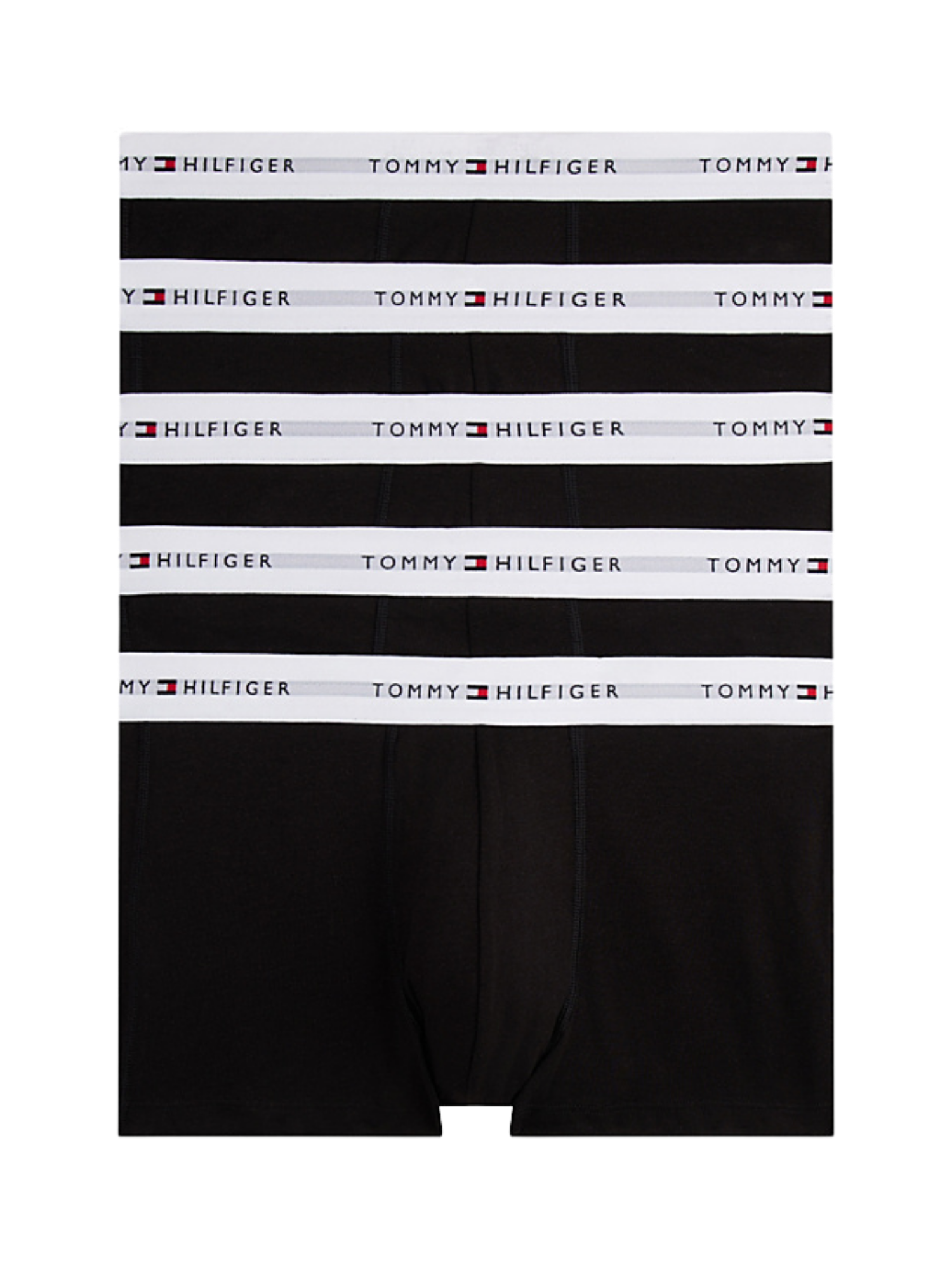 Tommy Hilfiger 5-Pack Signature Essential Logo Waistband Trunks