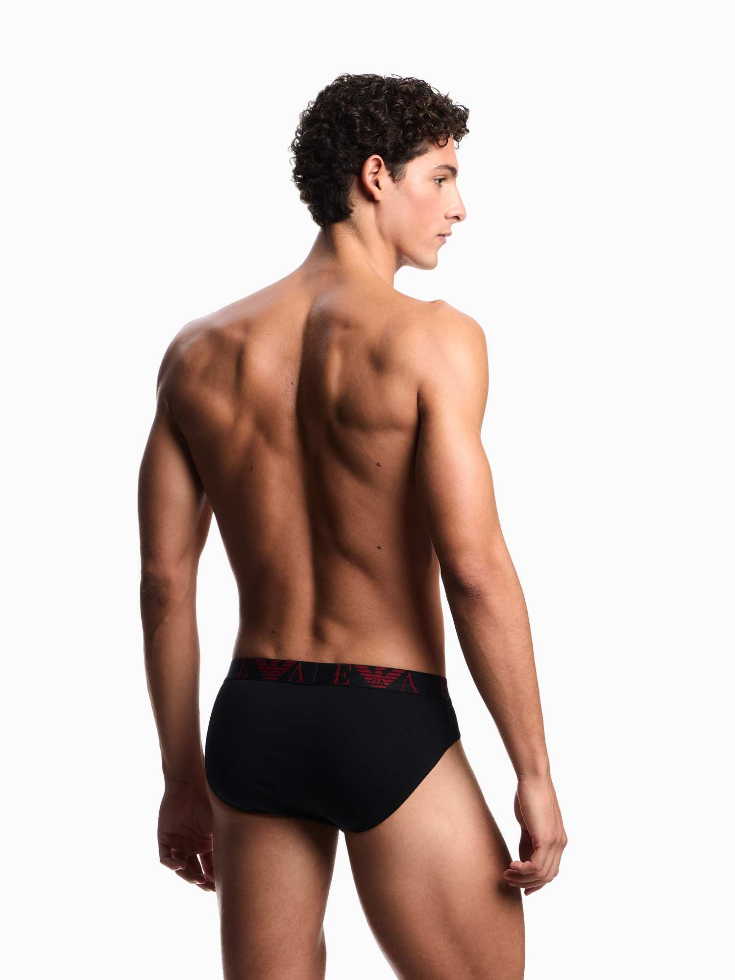 Emporio Armani Bold Monogram 3-Pack Brief