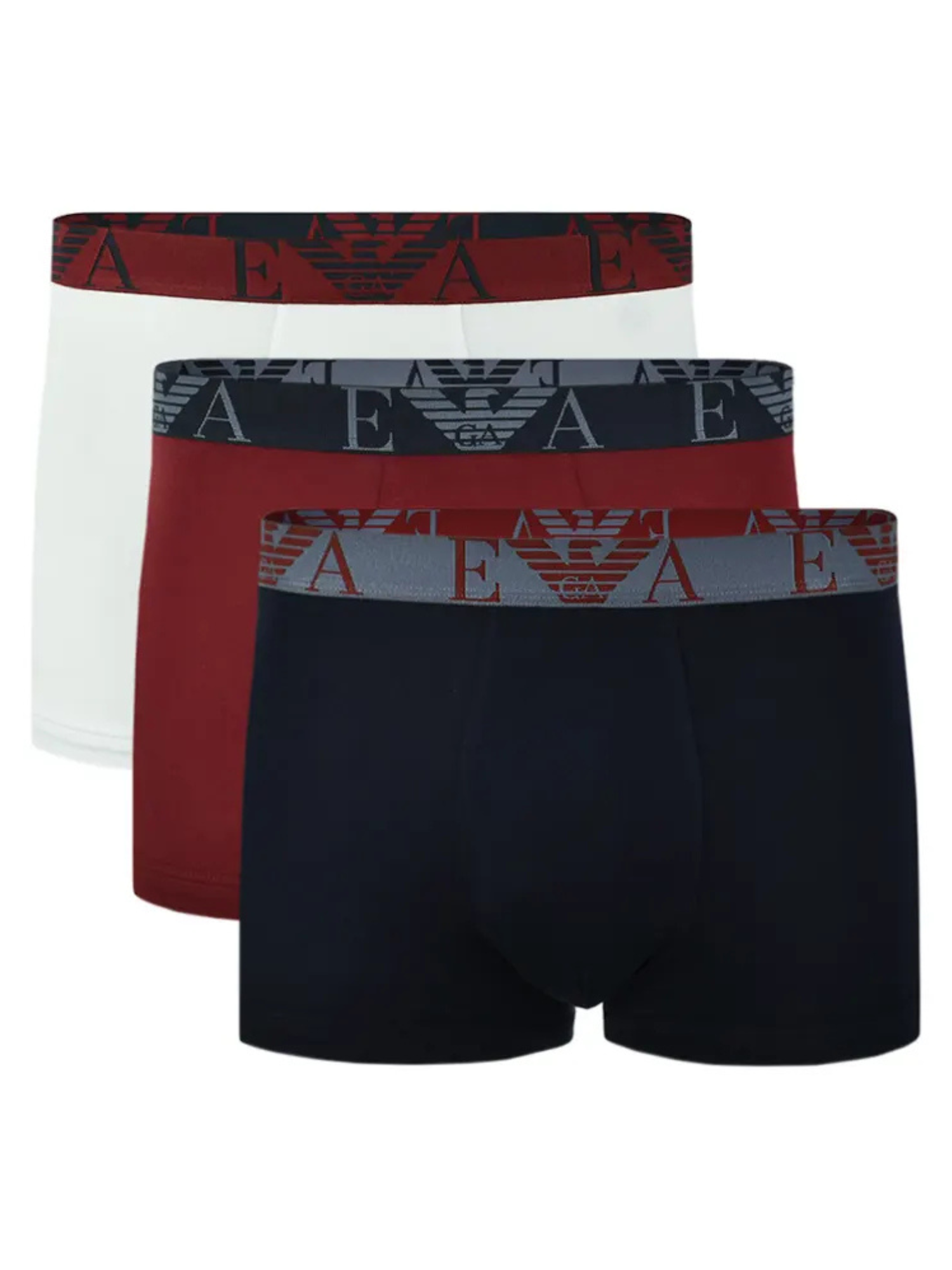 Emporio Armani Bold Monogram 3-Pack Boxer