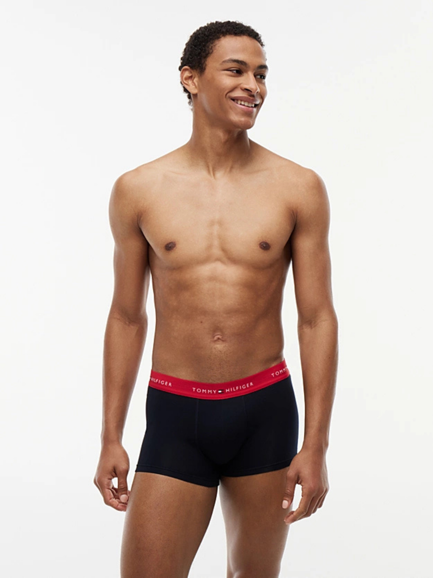 Tommy Hilfiger 3-Pack Signature Repeat Logo Waistband Trunks