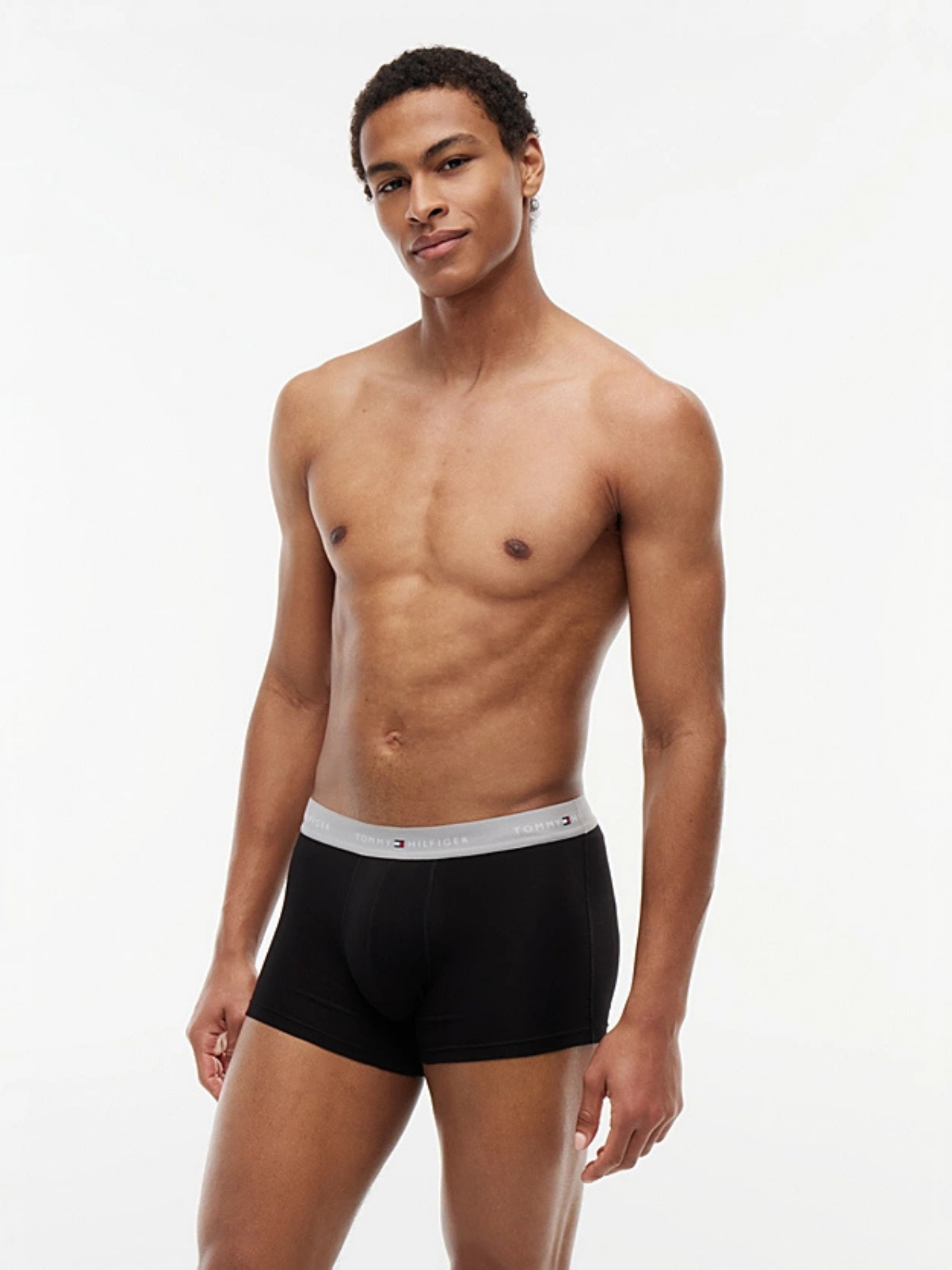 Tommy Hilfiger 3-Pack Signature Repeat Logo Waistband Trunks