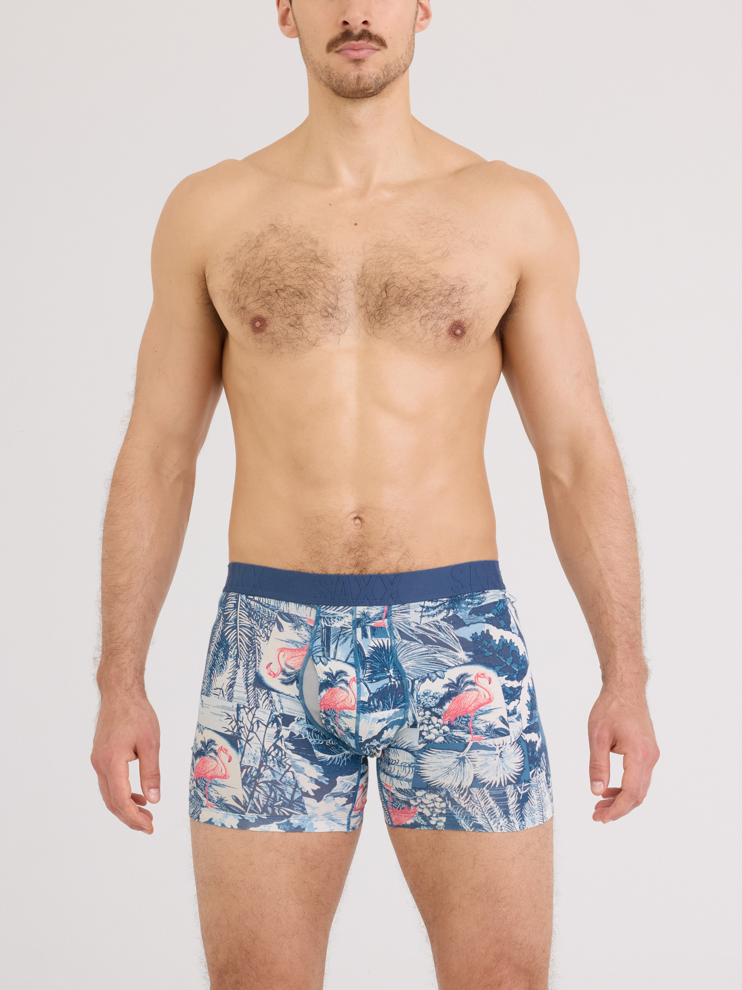 SAXX Droptemp Cooling Cotton Boxer Brief Fly