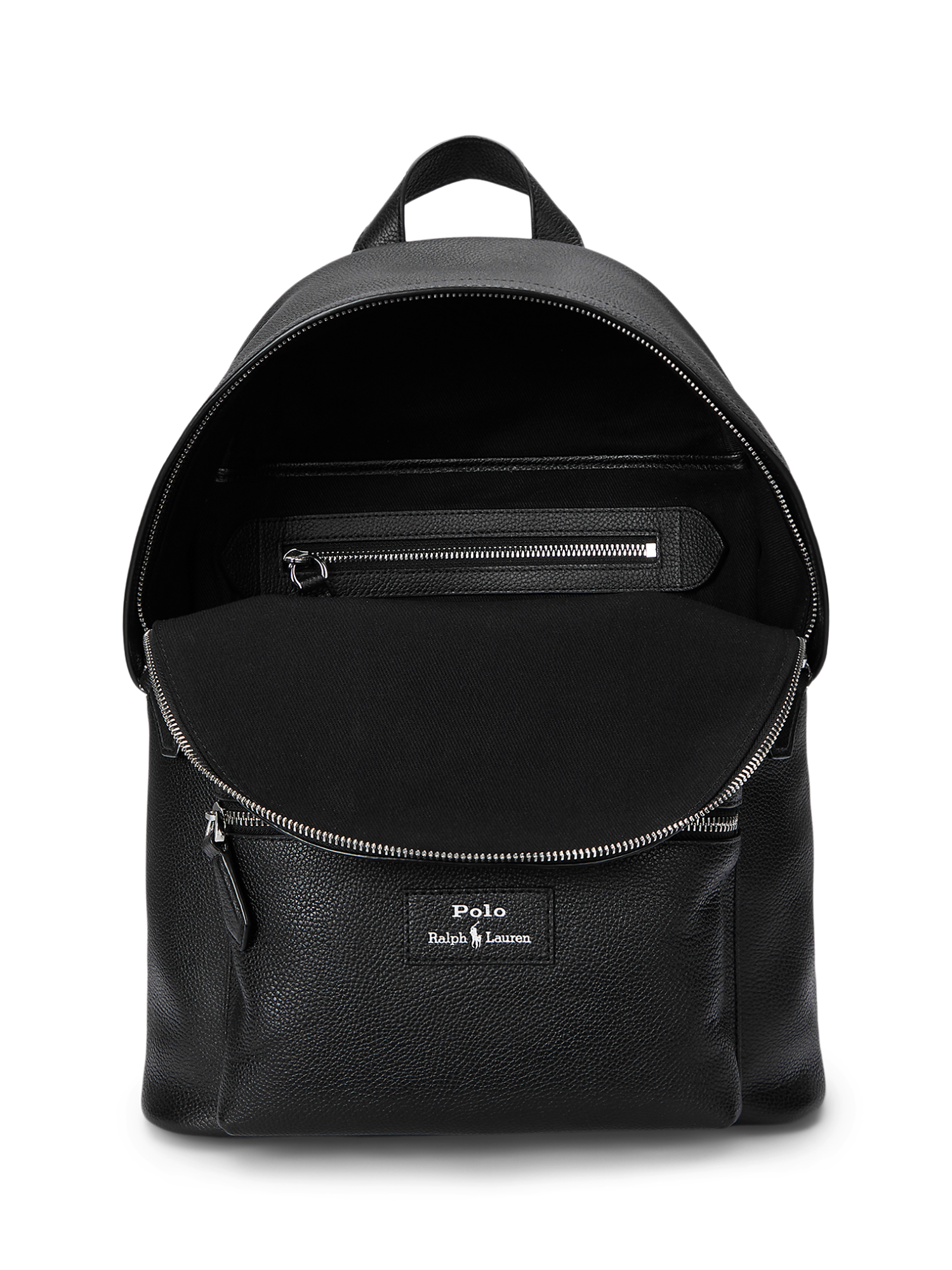 Polo Ralph Lauren Pebbled Leather Backpack