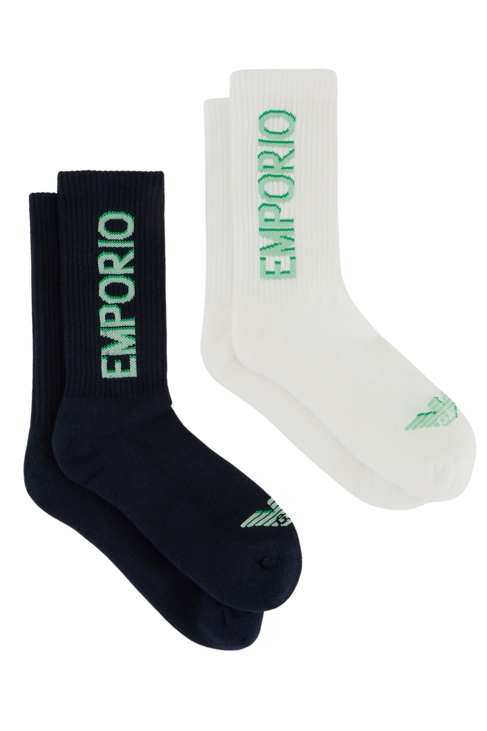 Emporio Armani 2 Pack Men's Short Sock