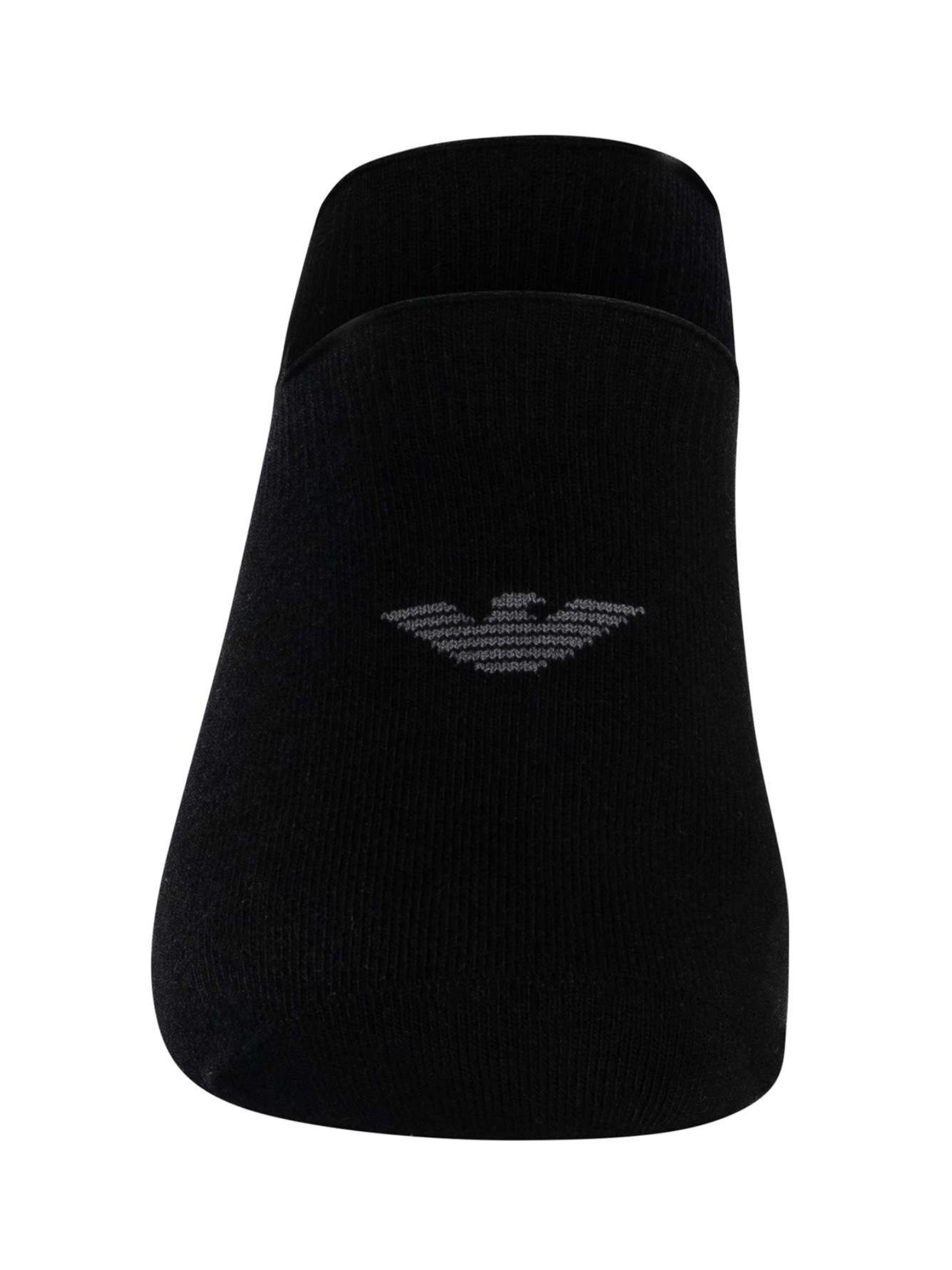 Emporio Armani Casual Cotton 3-Pack Footie Socks