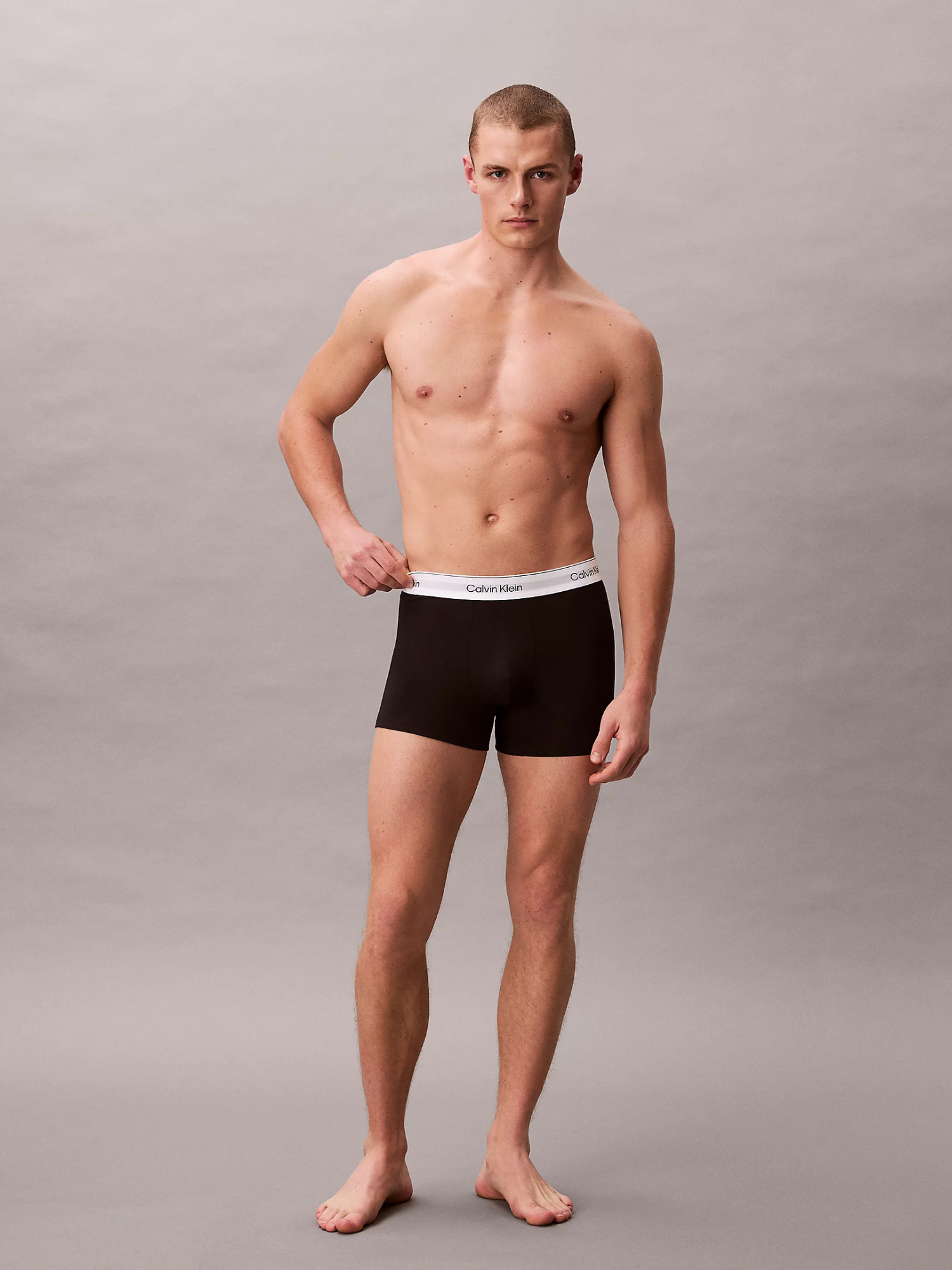 Calvin Klein Trunk 3Pk Icon Cotton Stretch