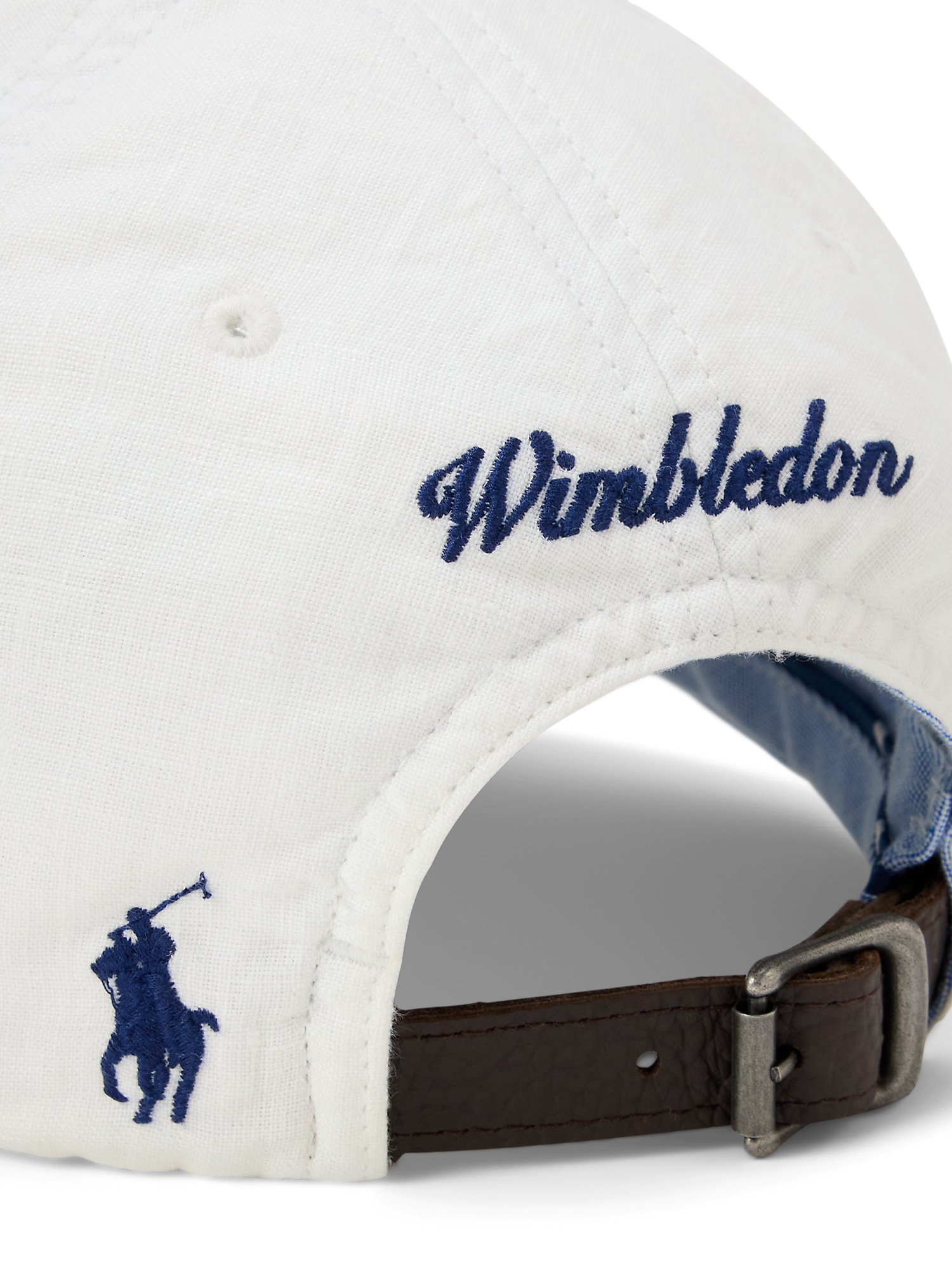 Polo Ralph Lauren Wimbledon Crest Linen Cap
