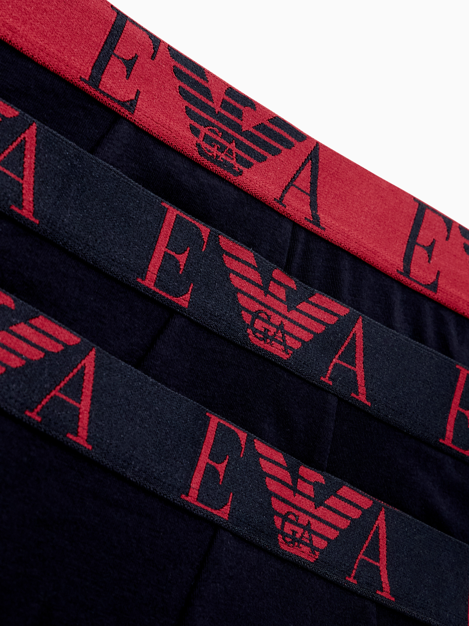 Emporio Armani Bold Monogram 3-Pack Trunk