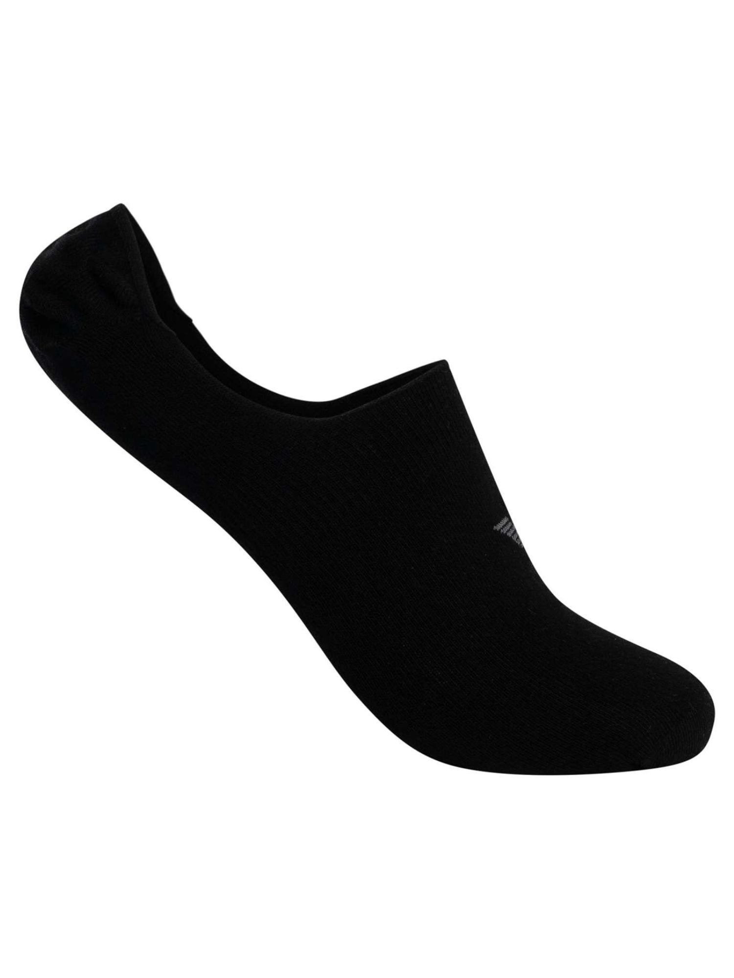 Emporio Armani Casual Cotton 3-Pack Footie Socks