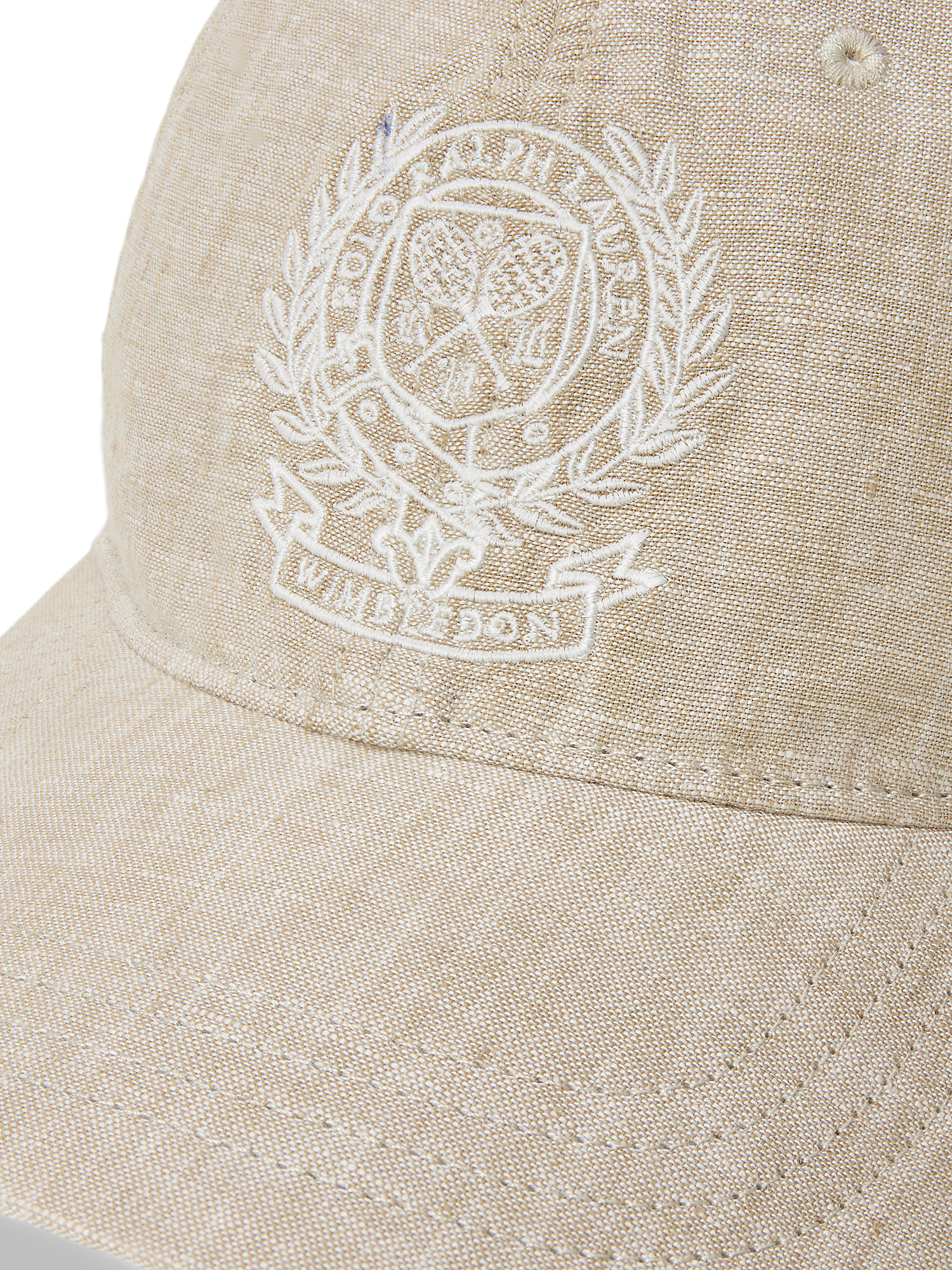 Polo Ralph Lauren Wimbledon Crest Linen Cap