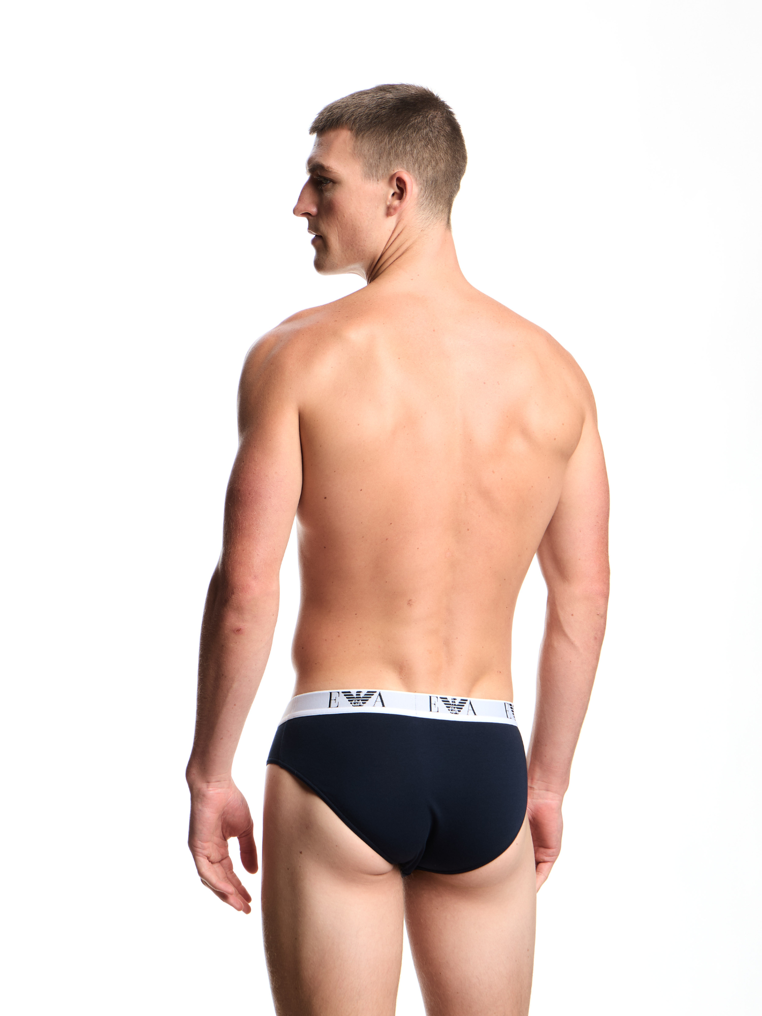 Emporio Armani Stretch Cotton Jersey 3-Pack Brief