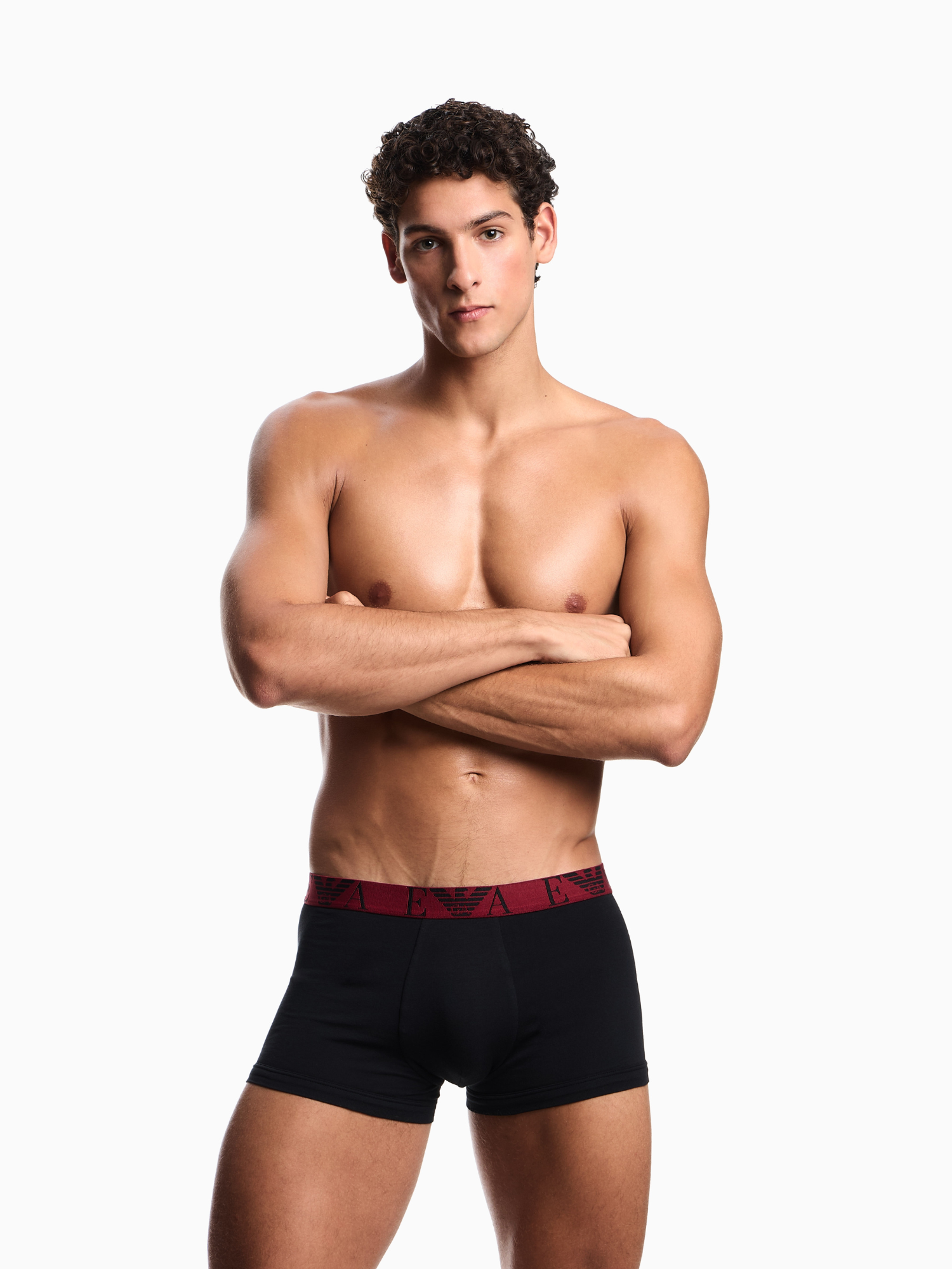 Emporio Armani Bold Monogram 3-Pack Trunk