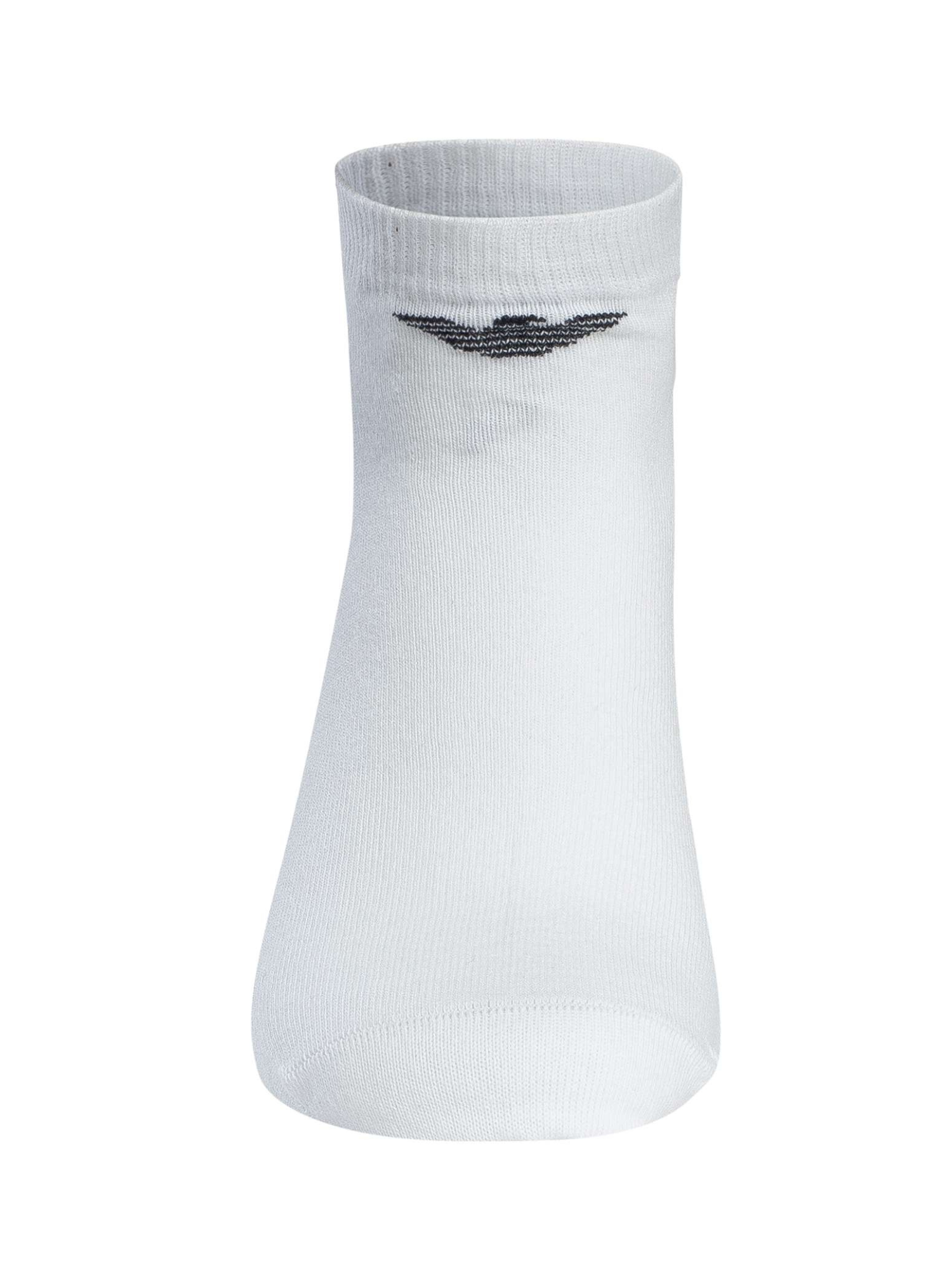 Emporio Armani Casual Cotton 3-Pack Sneaker Socks