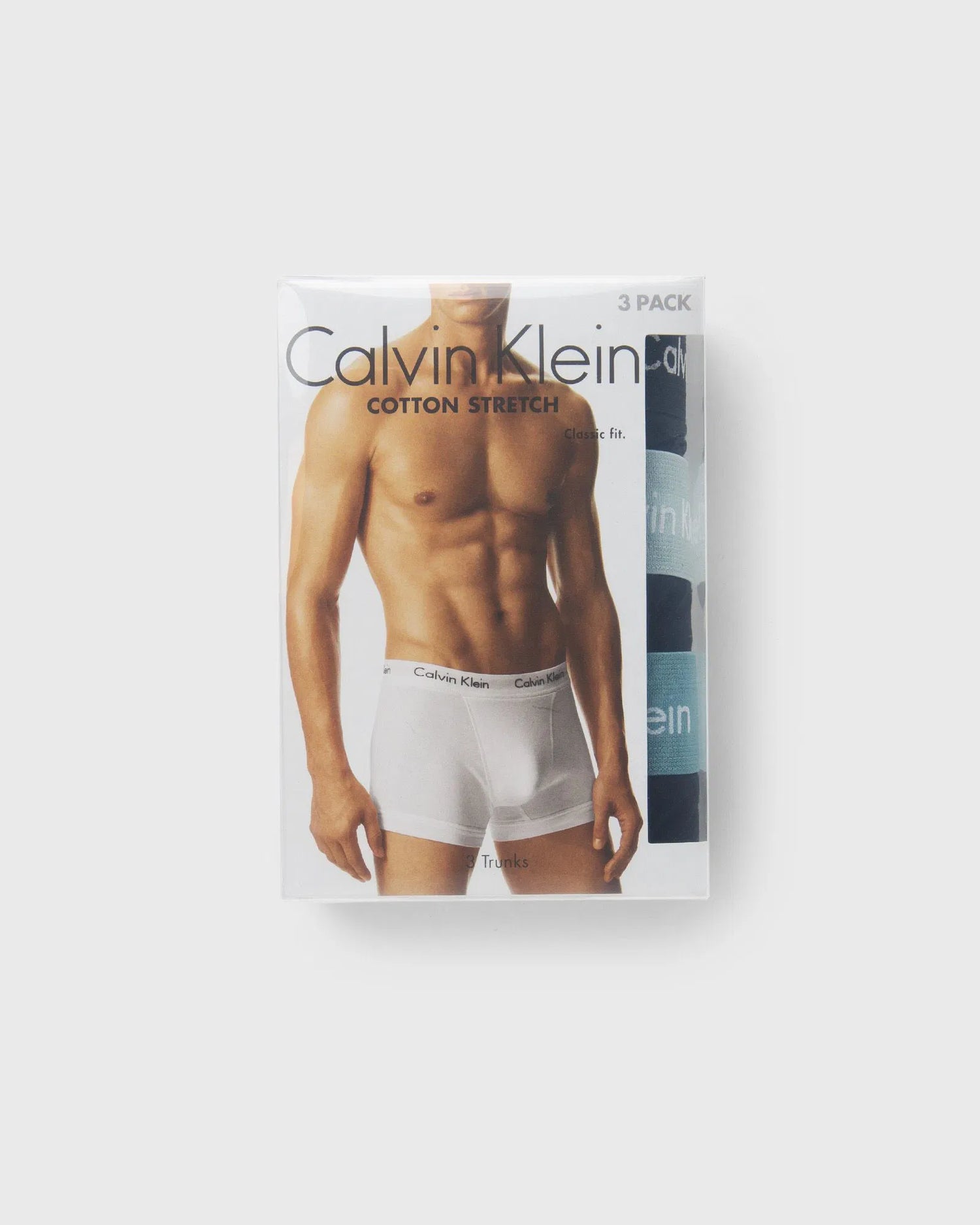 Calvin Klein 3 Pack Men's Cotton Stretch Trunk