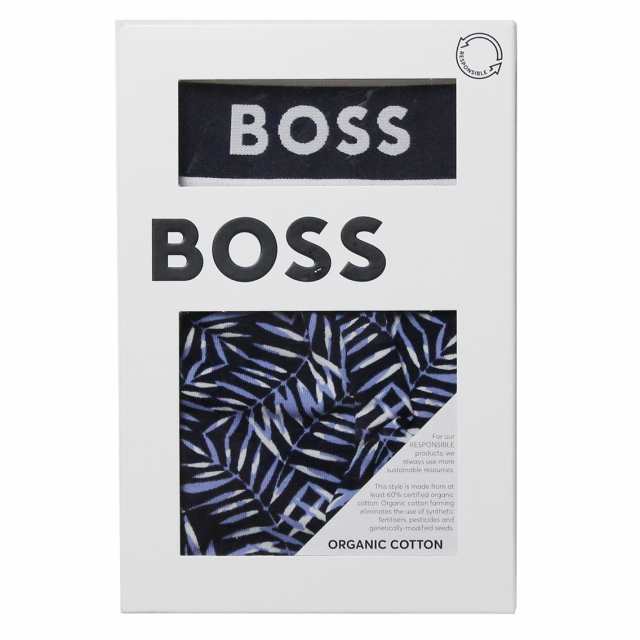 BOSS Men's Cotton Print Trunk