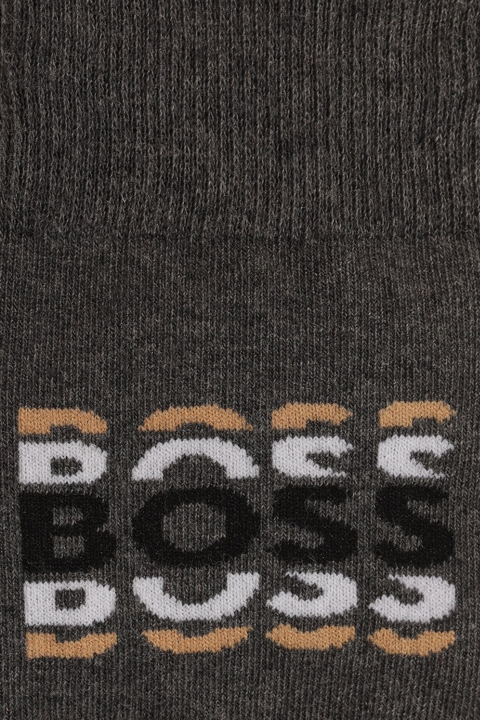 BOSS 2 Pack Men's Logo Socks