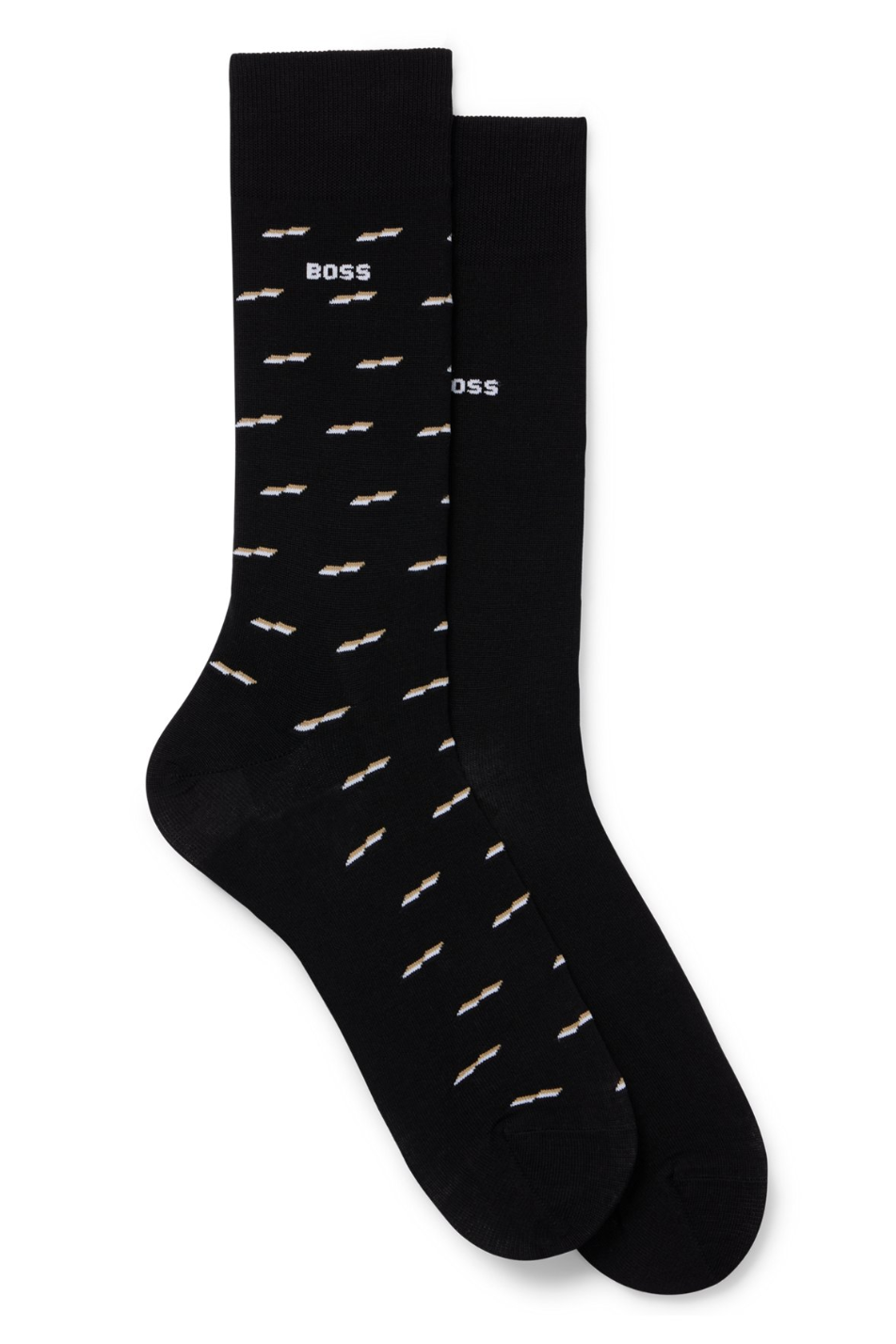 BOSS 2 Pack Men's Minipattern Socks