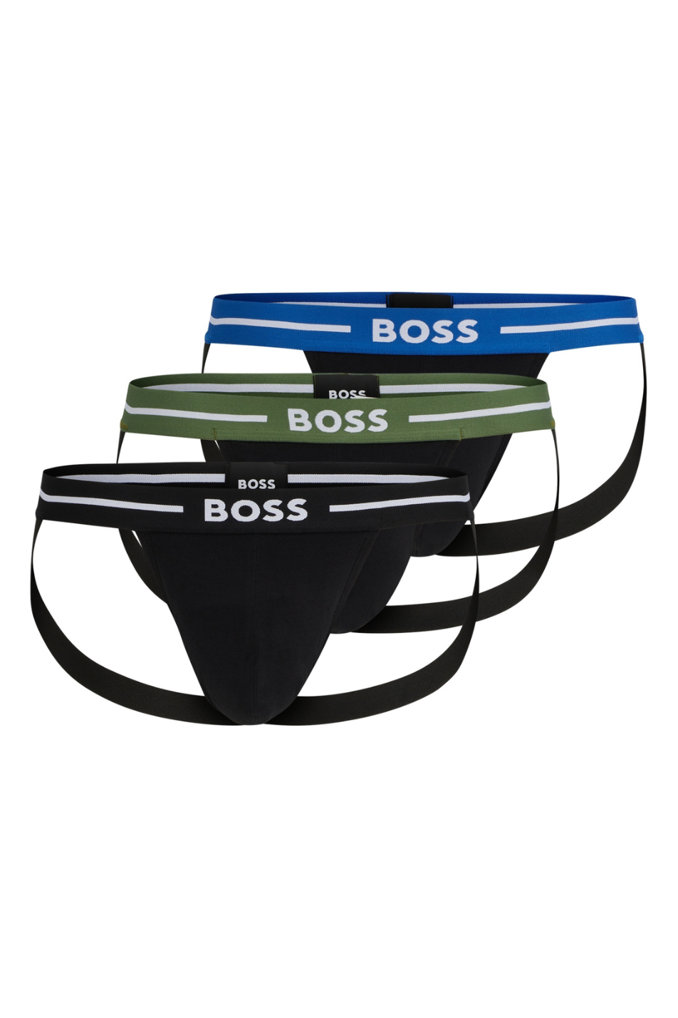 Boss 3 Pack Men's Bold Jockstrap