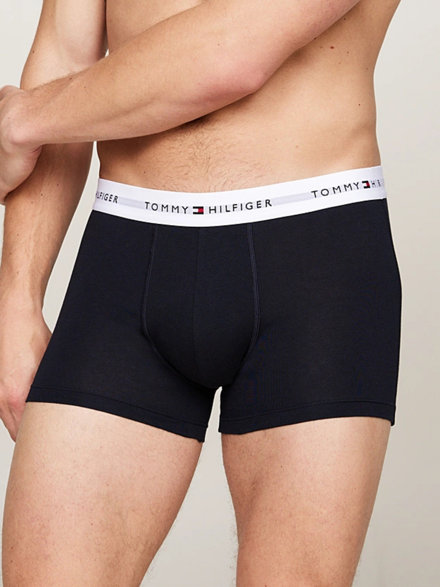 Tommy Hilfiger 3-Pack Signature Repeat Logo Waistband Trunks