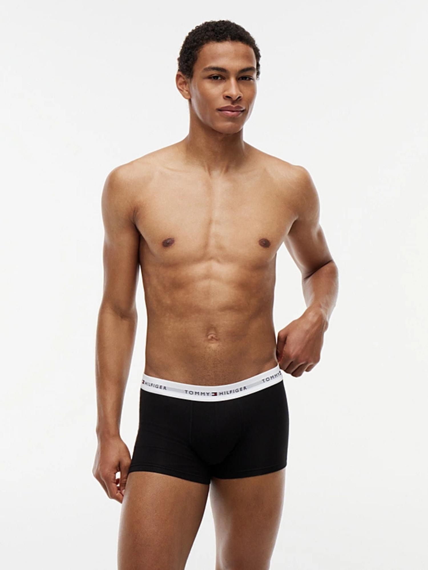 Tommy Hilfiger 3-Pack Signature Repeat Logo Waistband Trunks