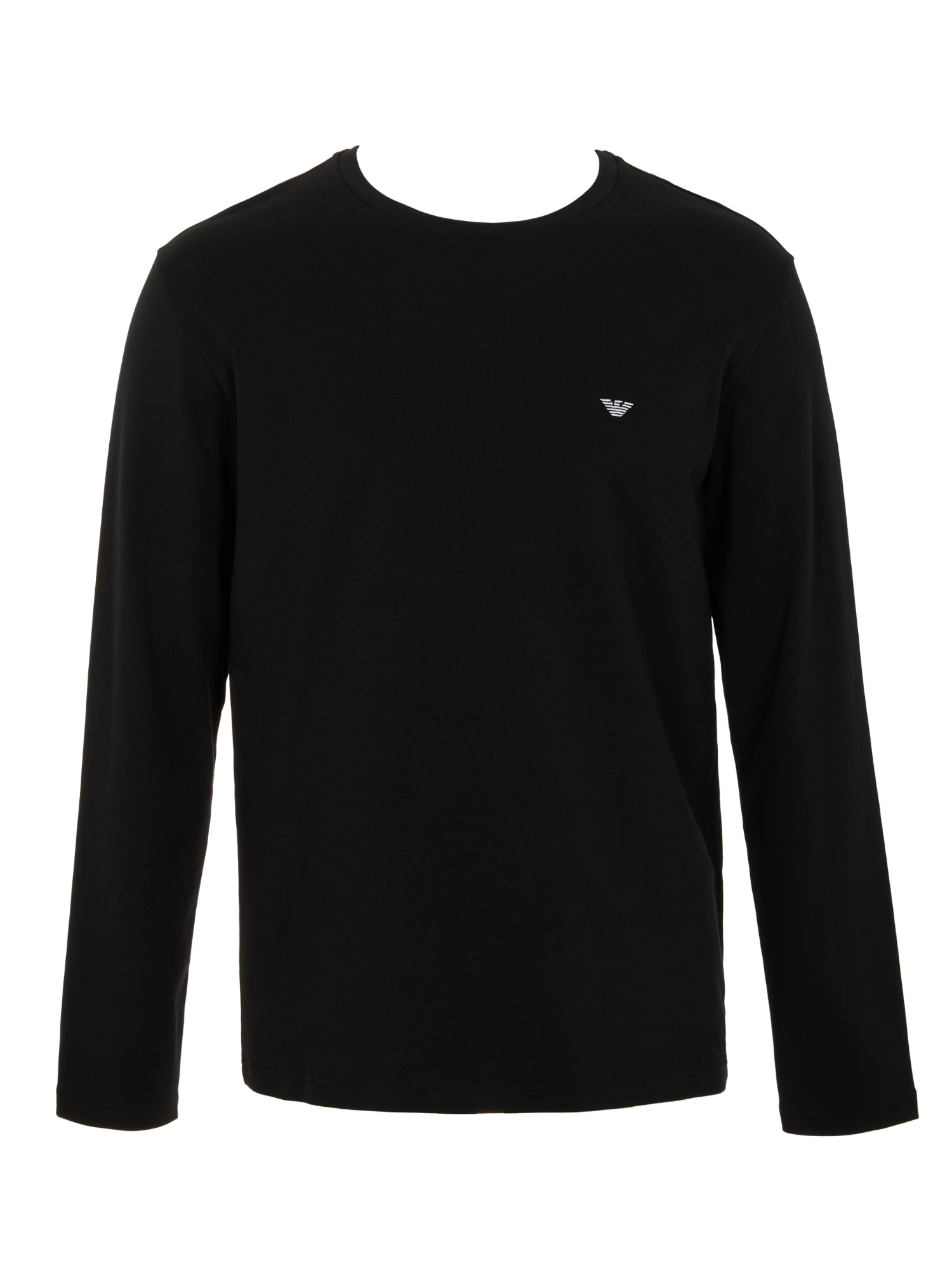 Emporio Armani Yarn Dyed Woven Long Pyjama Set